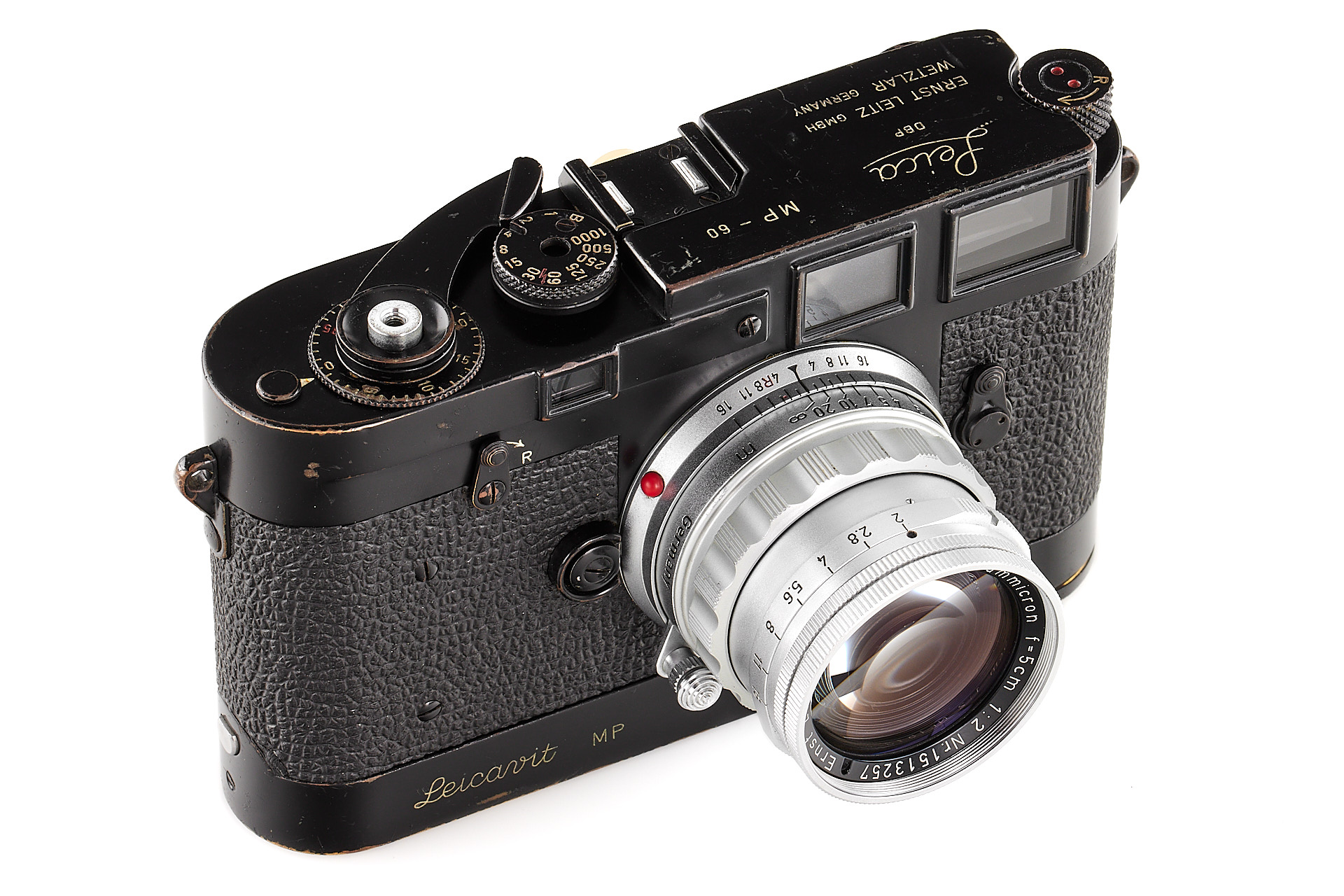Leica MP black paint no.60 'Yul Brynner' *