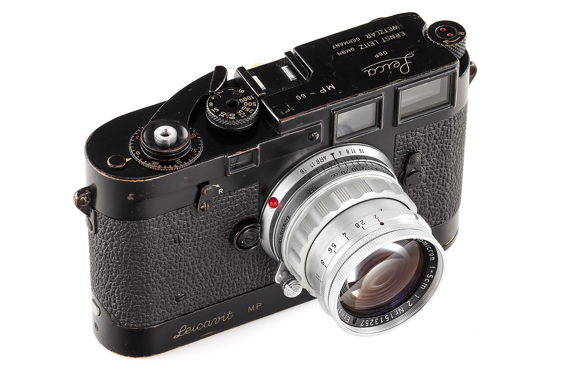 Leica MP black paint Nr.60 'Yul Brynner' *