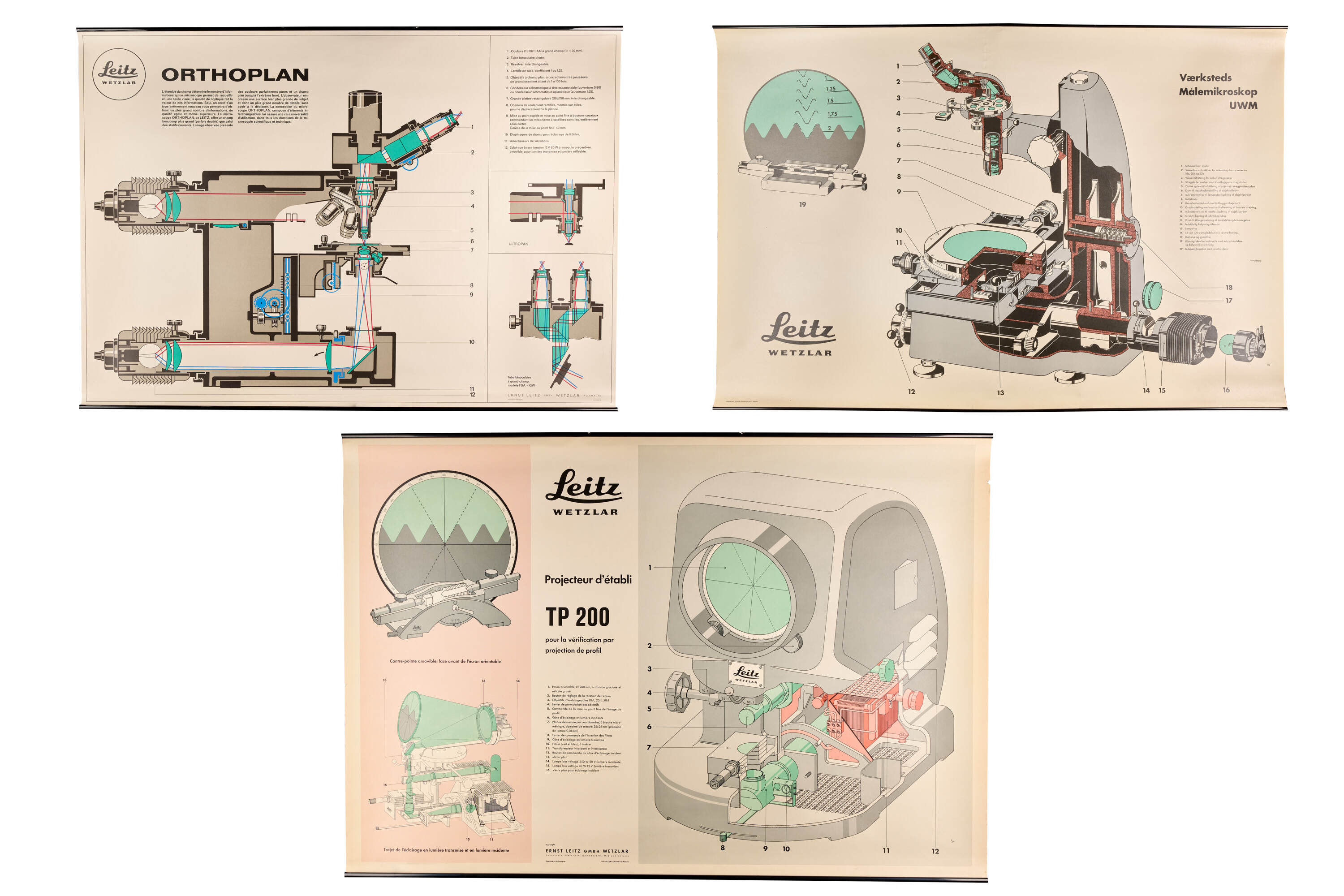 Leitz Advertising Posters *