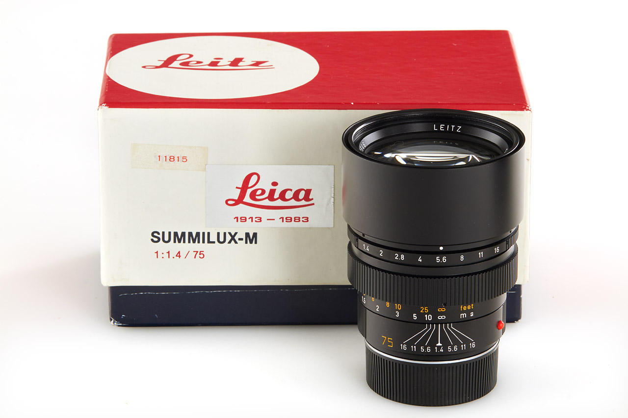 Summilux-M 1.4/75mm '70 Years'