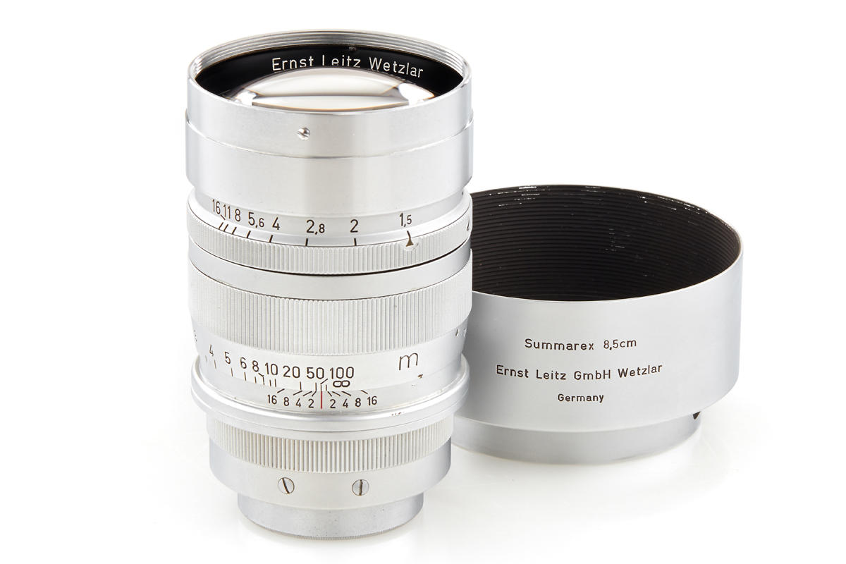 Summarex 1.5/8.5cm chrome