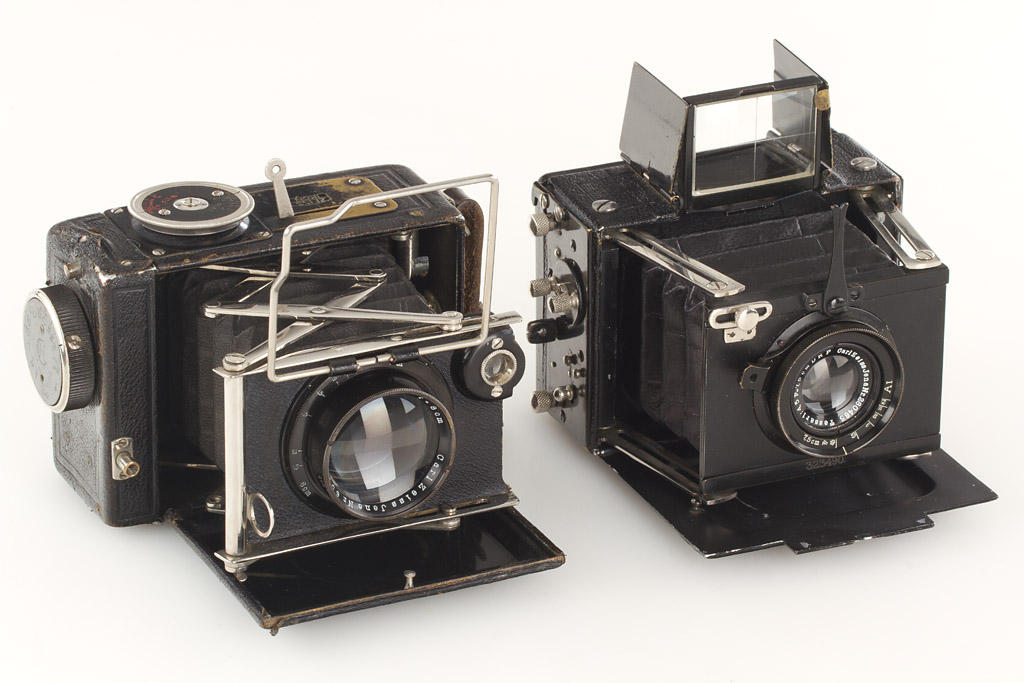 Zeiss Ikon Contessa Nettel 870 & Ernemann Miniatur-Klapp