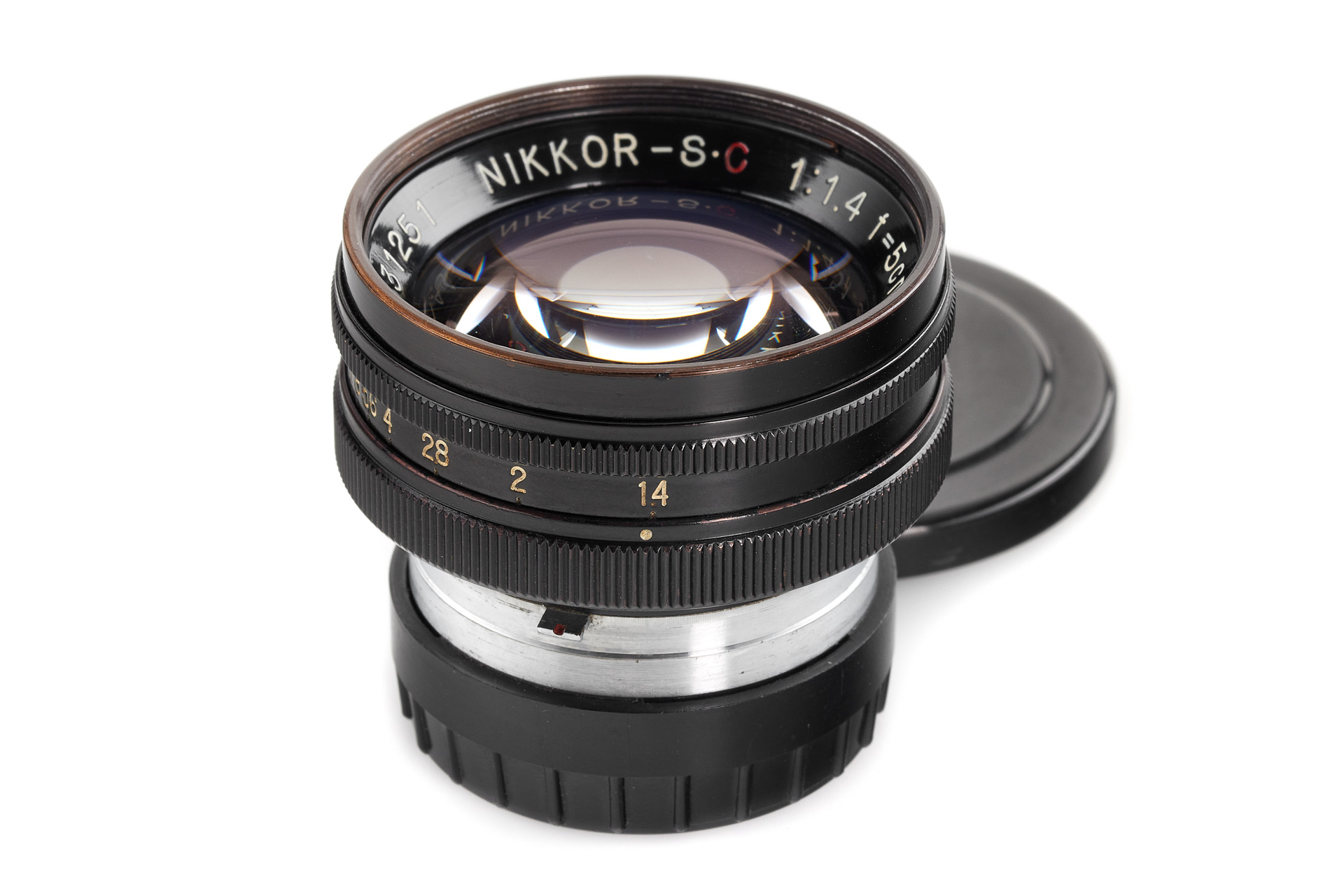 Nippon Kogaku Japan Nikkor-S.C 1.4/5cm all black *