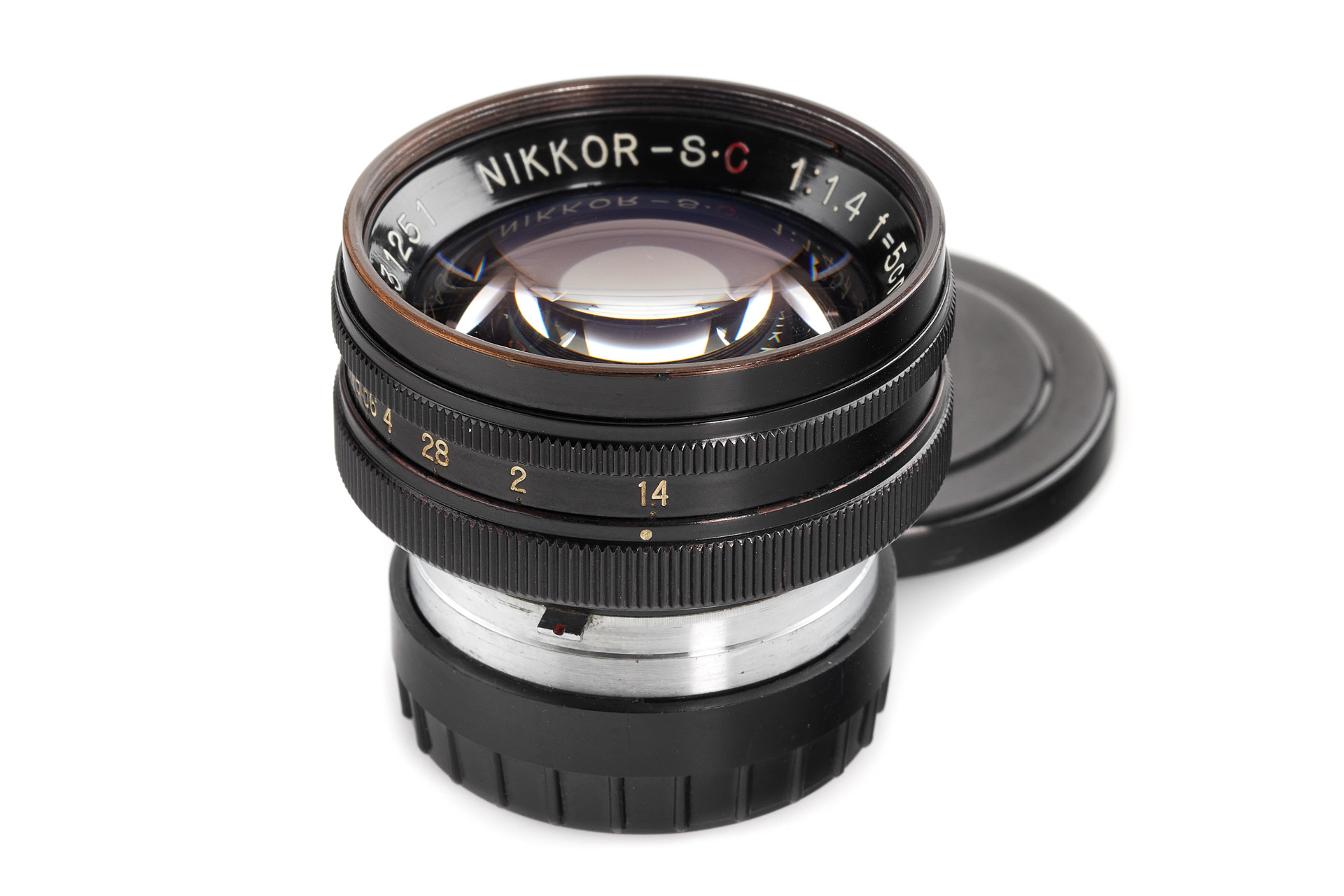 Nippon Kogaku Japan Nikkor-S.C 1.4/5cm all black * Nippon Kogaku Japan Nikkor-S.C 1.4/5cm all black *