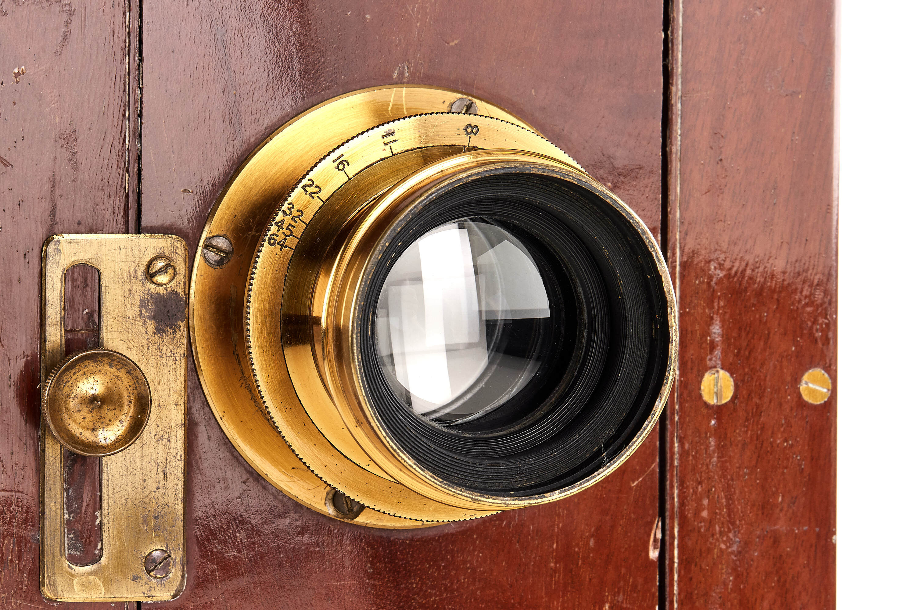 A. Birnie Wooden Folding Camera