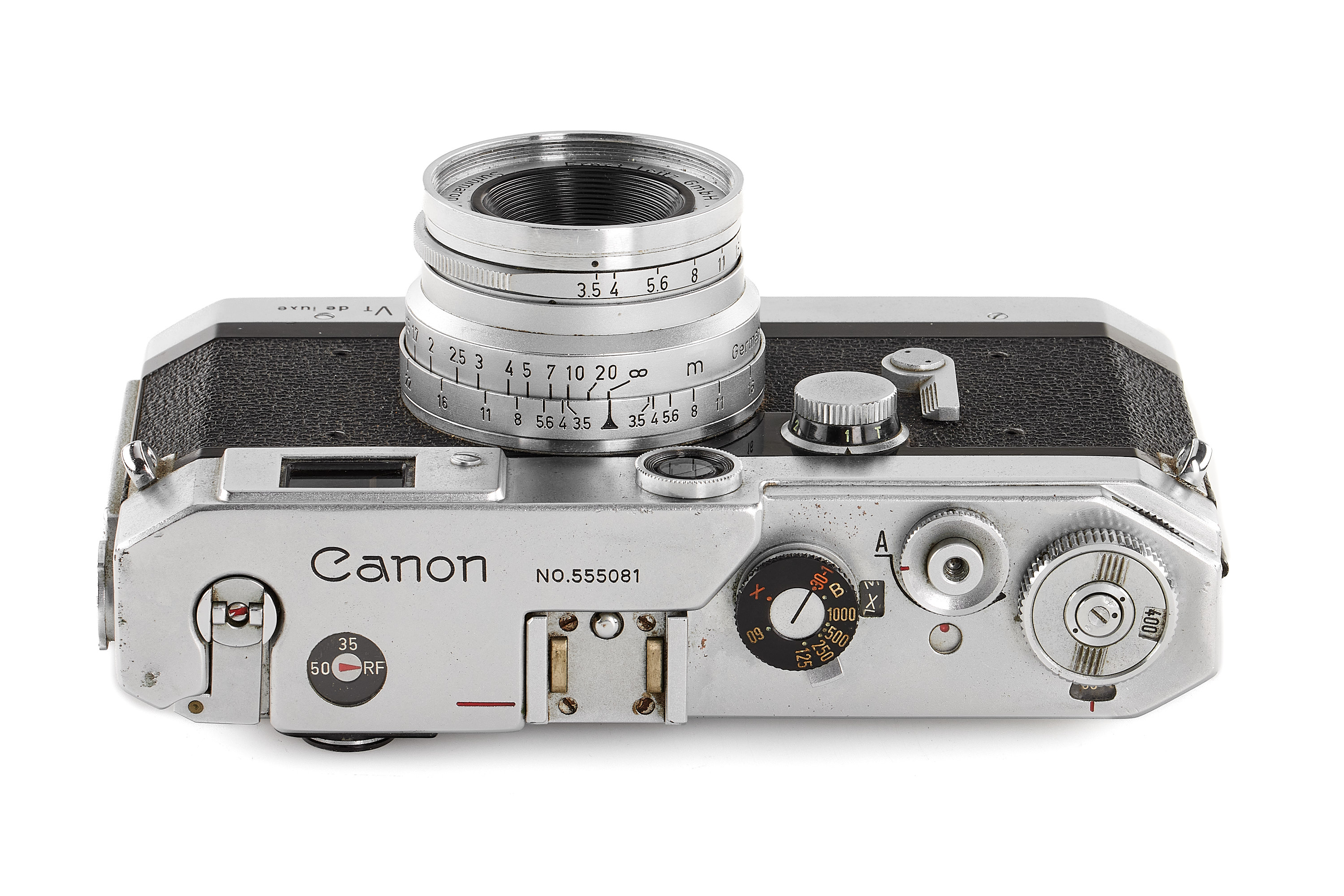 Canon VT de luxe VTDZ chrome with Summaron 3.5/3.5cm *