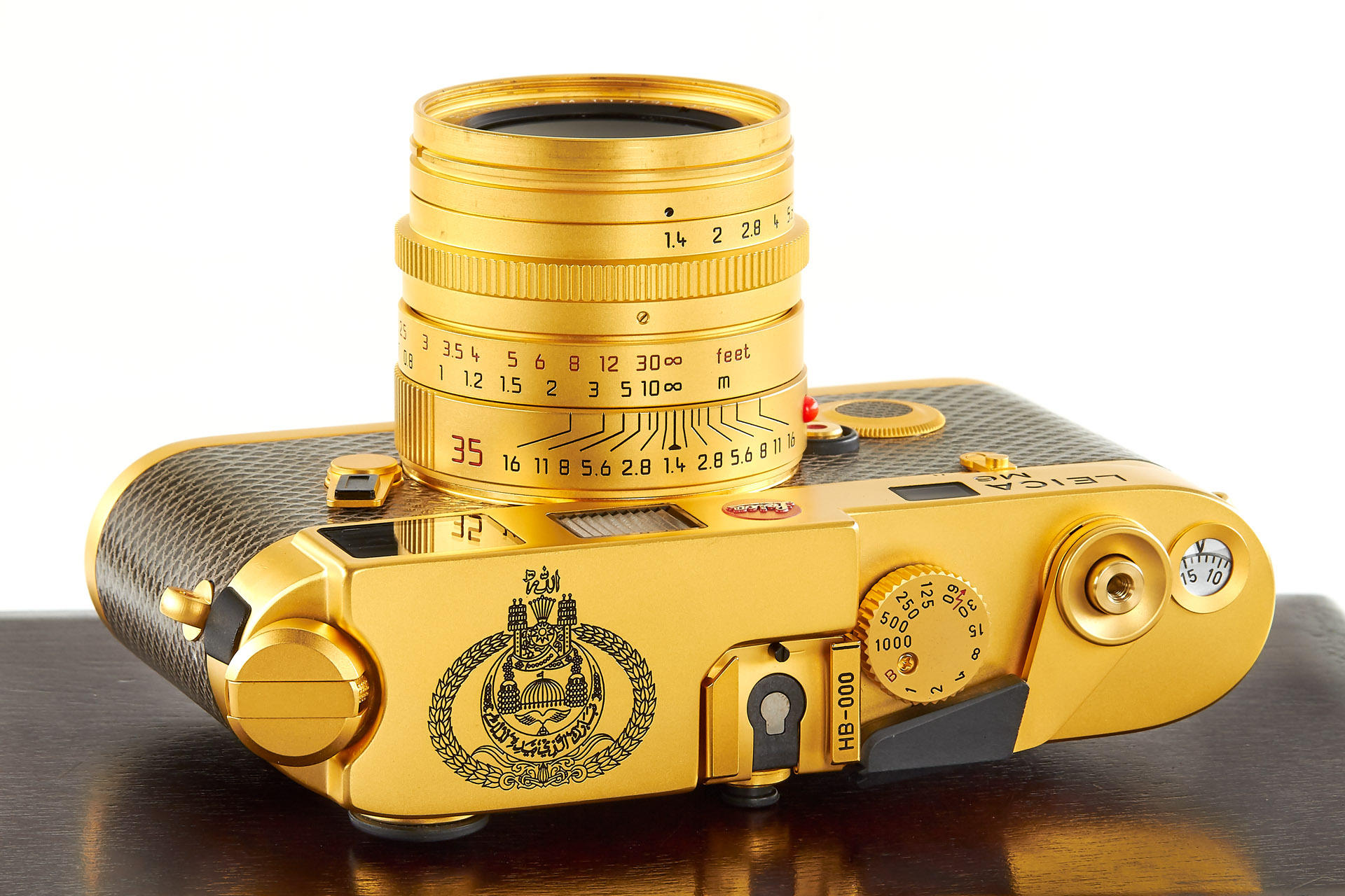 Leica M6 Gold 'Sultan of Brunei' prototype