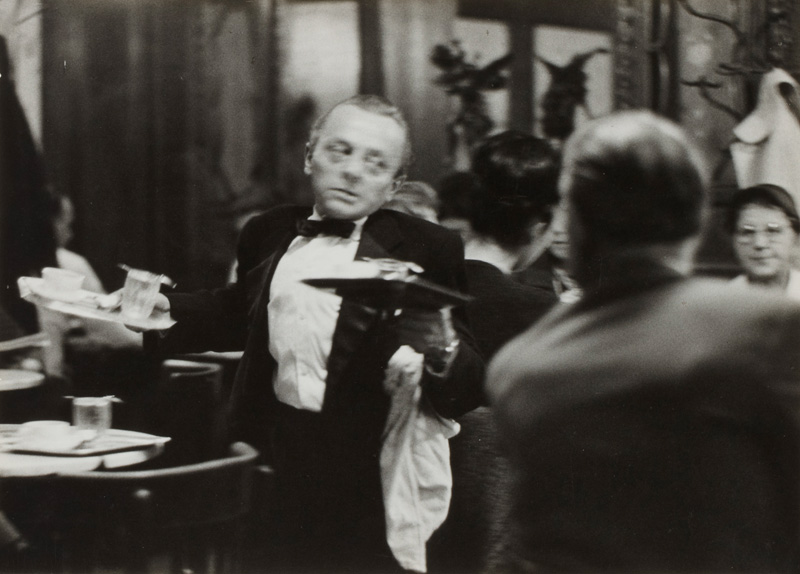 Der legendäre Ober Ali - Café Hawelka, Franz Hubmann (1914-2007)