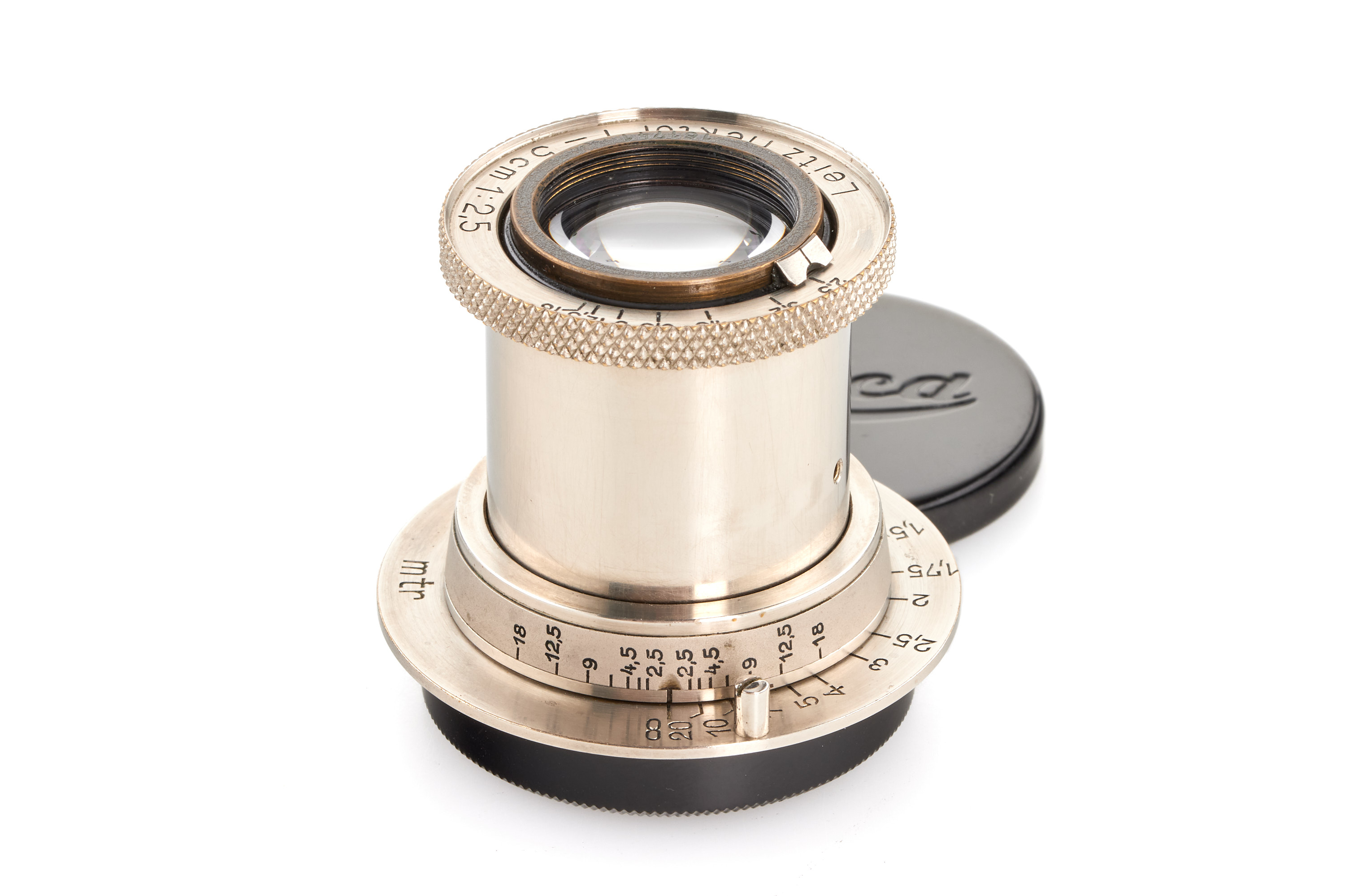 Hektor 2.5/5cm nickel