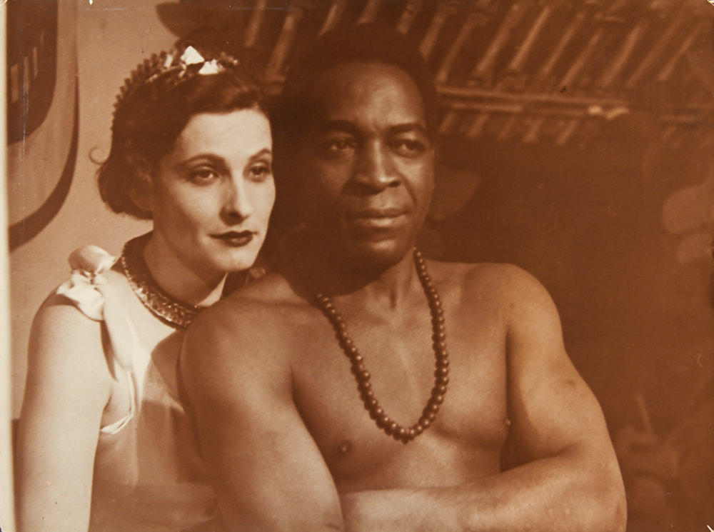 JOSEF BREITENBACH (1896–1984) Sibylle Binder and actor and singer Paul Robeson (‘Othello’), 1933