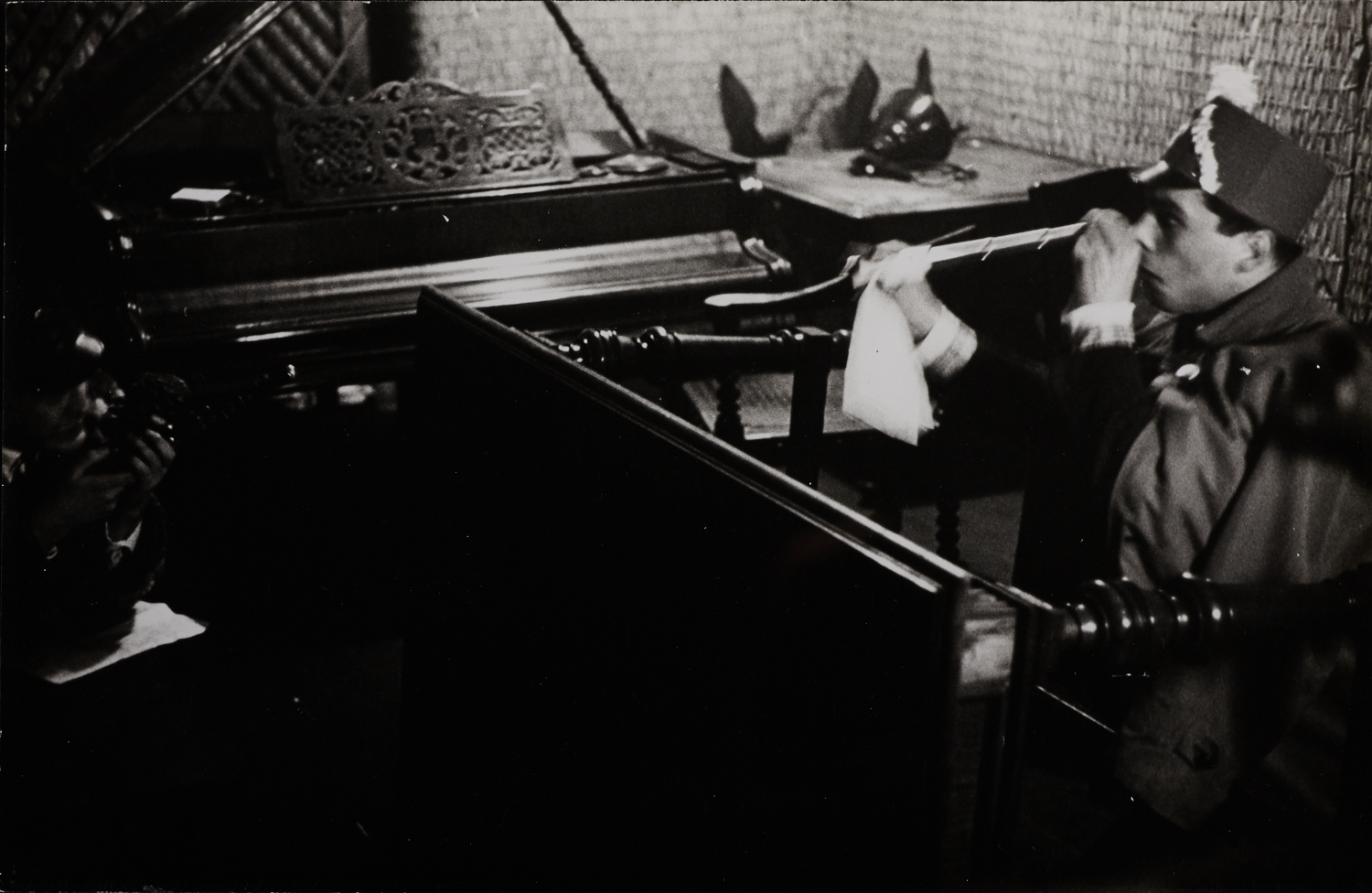 FRANZ HUBMANN (1914–2007) Konrad Bayer, Gerhard Rühm, Oswald Wiener, Friedrich Achleitner – ‘Das 1. und 2. literarische Cabaret’ Wiener Gruppe, Vienna 1958 / 1959 FRANZ HUBMANN (1914–2007) Konrad Bayer, Gerhard Rühm, Oswald Wiener, Friedrich Achleitner – ‘Das 1. und 2. literarische Cabaret’ Wiener Gruppe, Vienna 1958 / 1959