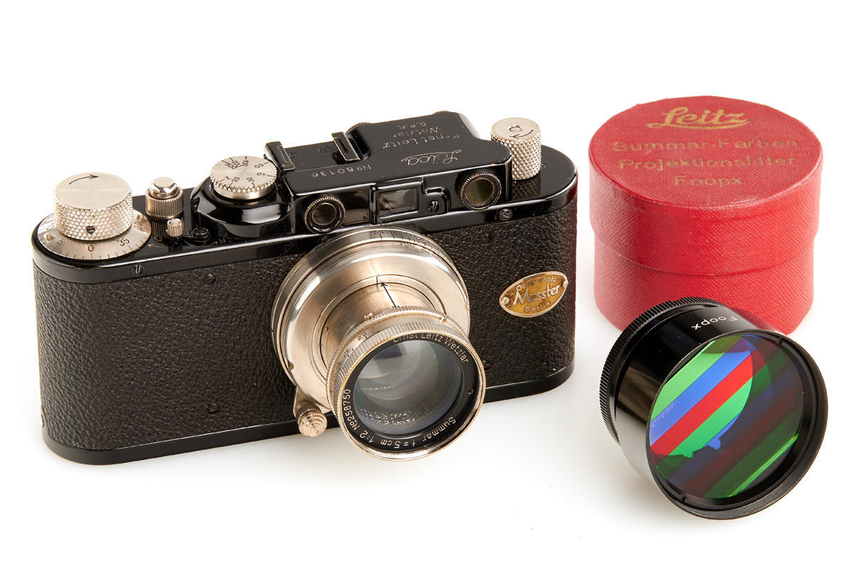 Leica II Mod. D black/nickel *