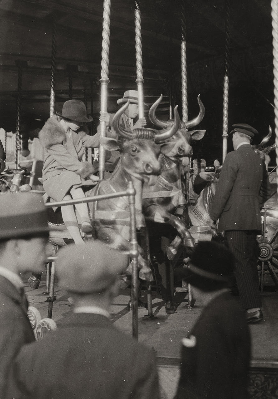 GERMAINE KRULL (1897–1985) Merry-go-round (from the series ‘Fêtes foraines’), Paris c. 1928
