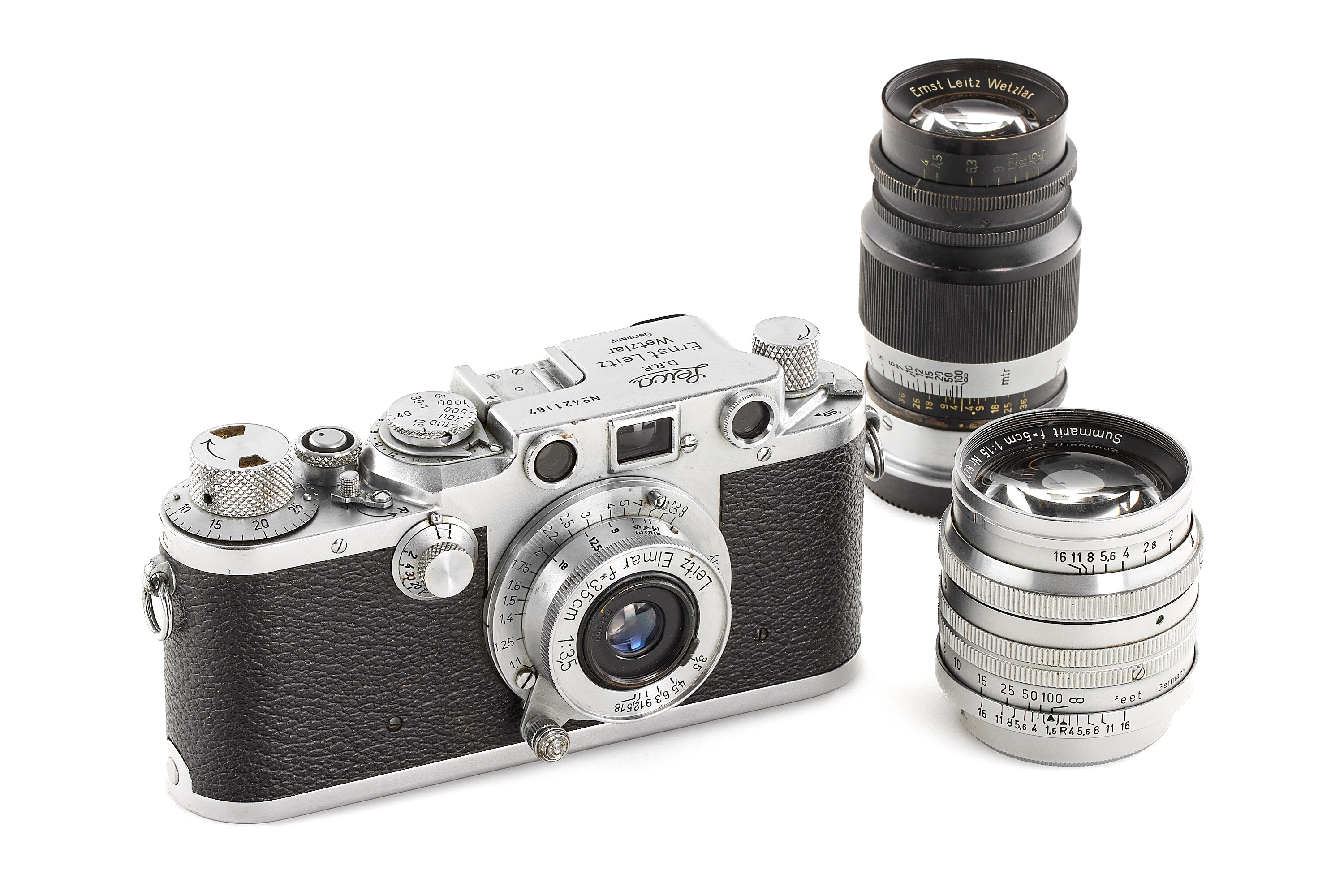 Leica IIIc syn. chrome outfit