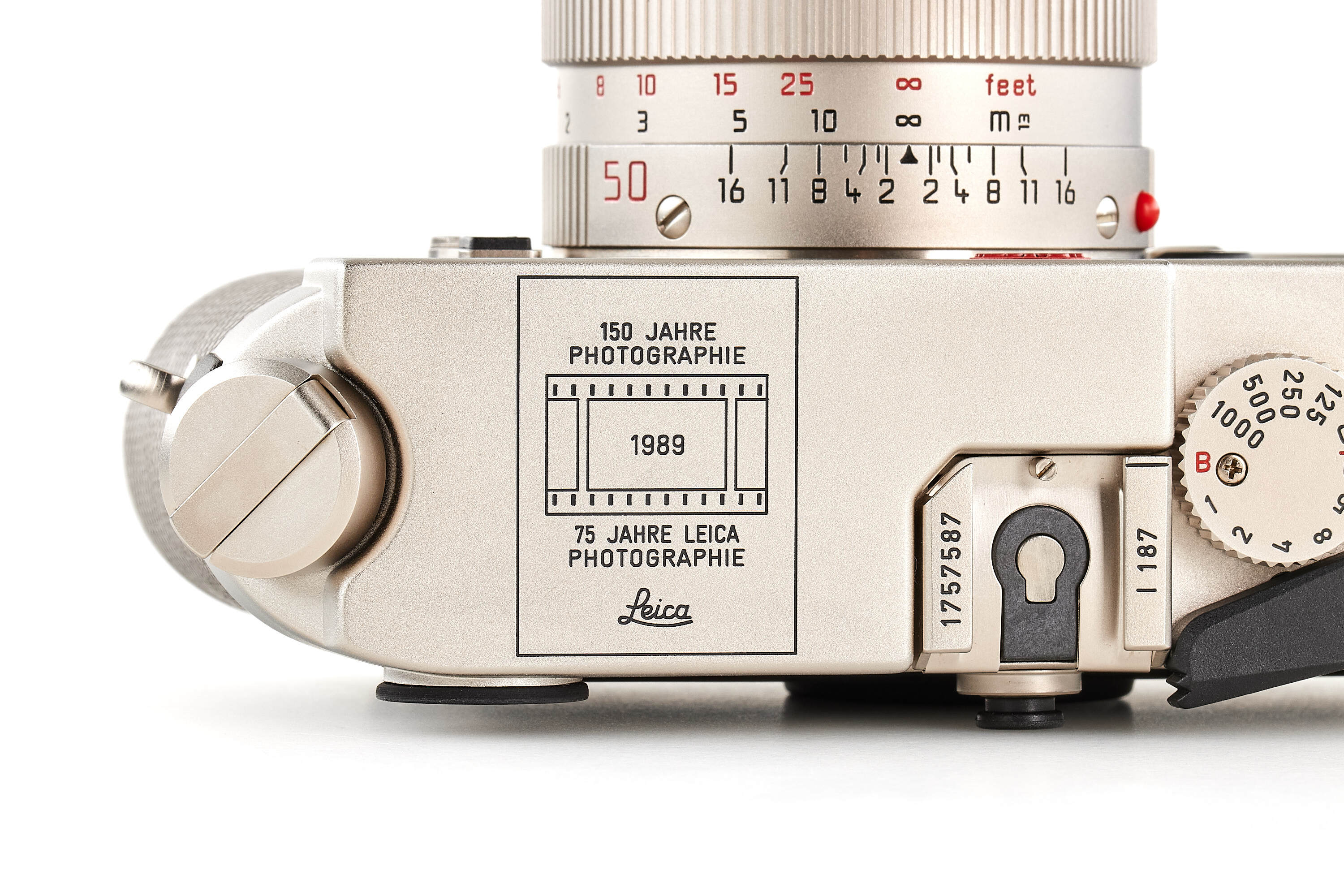 Leica M6 Platin '150 Years' set 10450 *