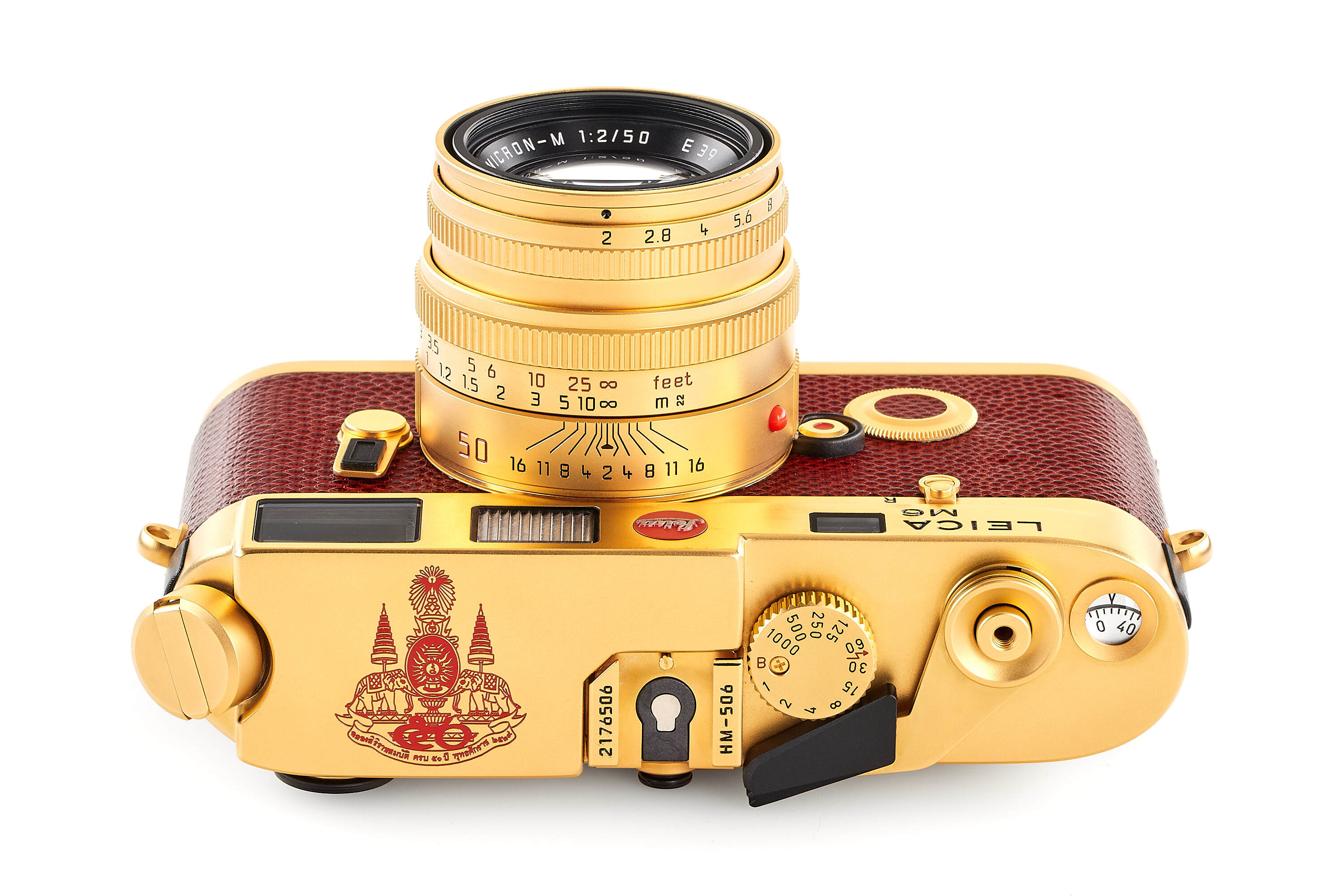 Leica M6 Gold 'King of Thailand' *