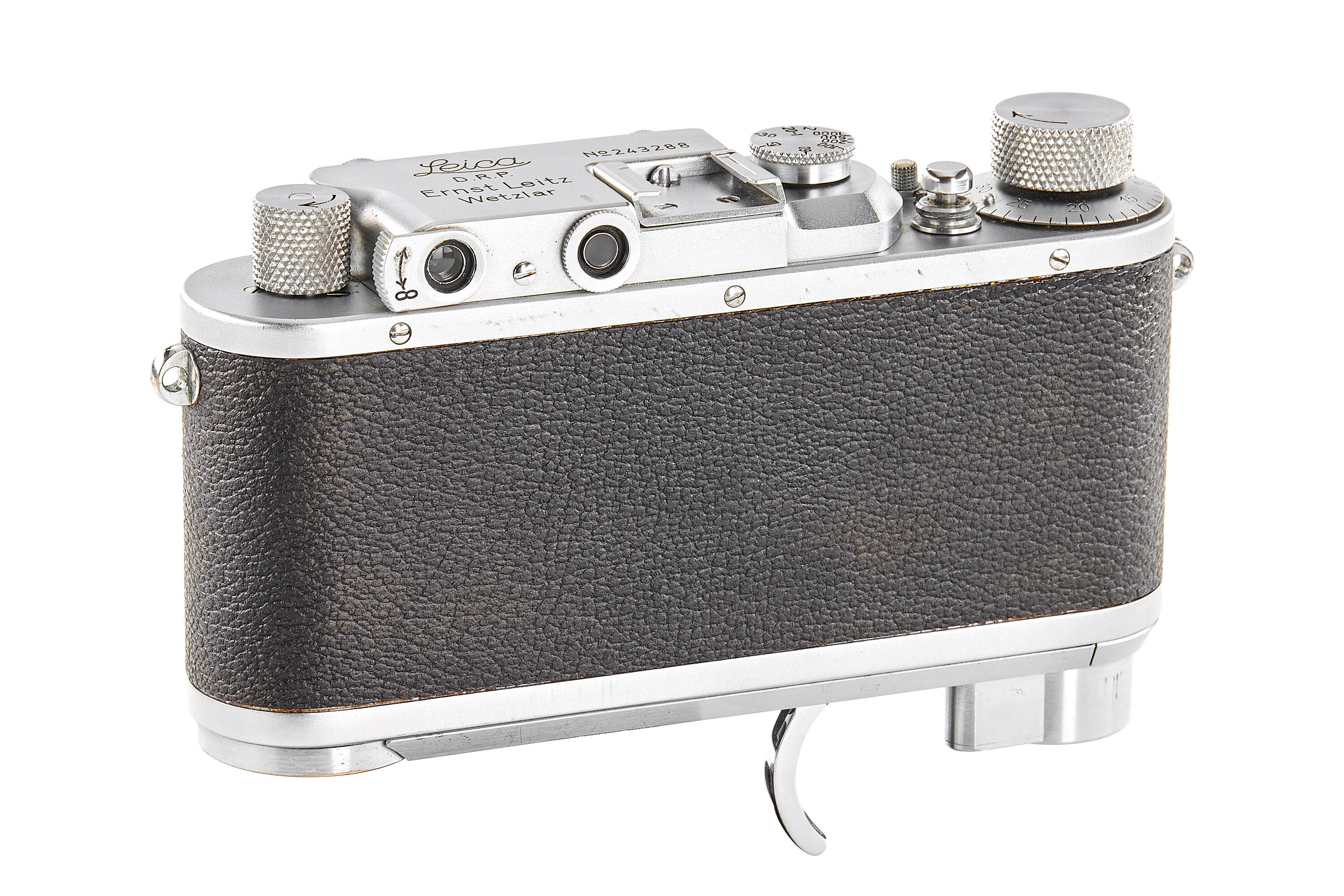 Leica IIIa chrome with SCNOO rapid winder *