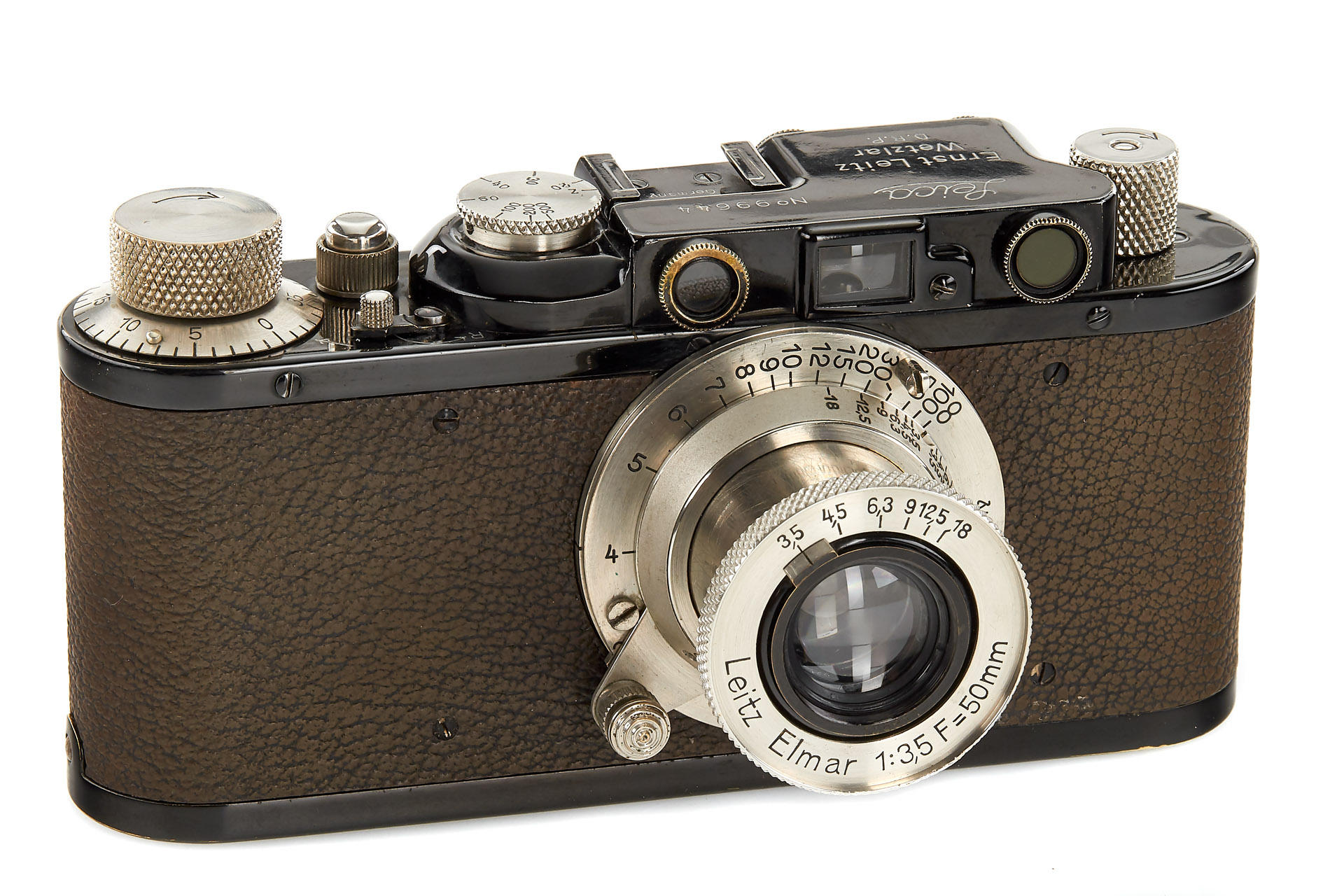 Leica II Mod. D black/nickel