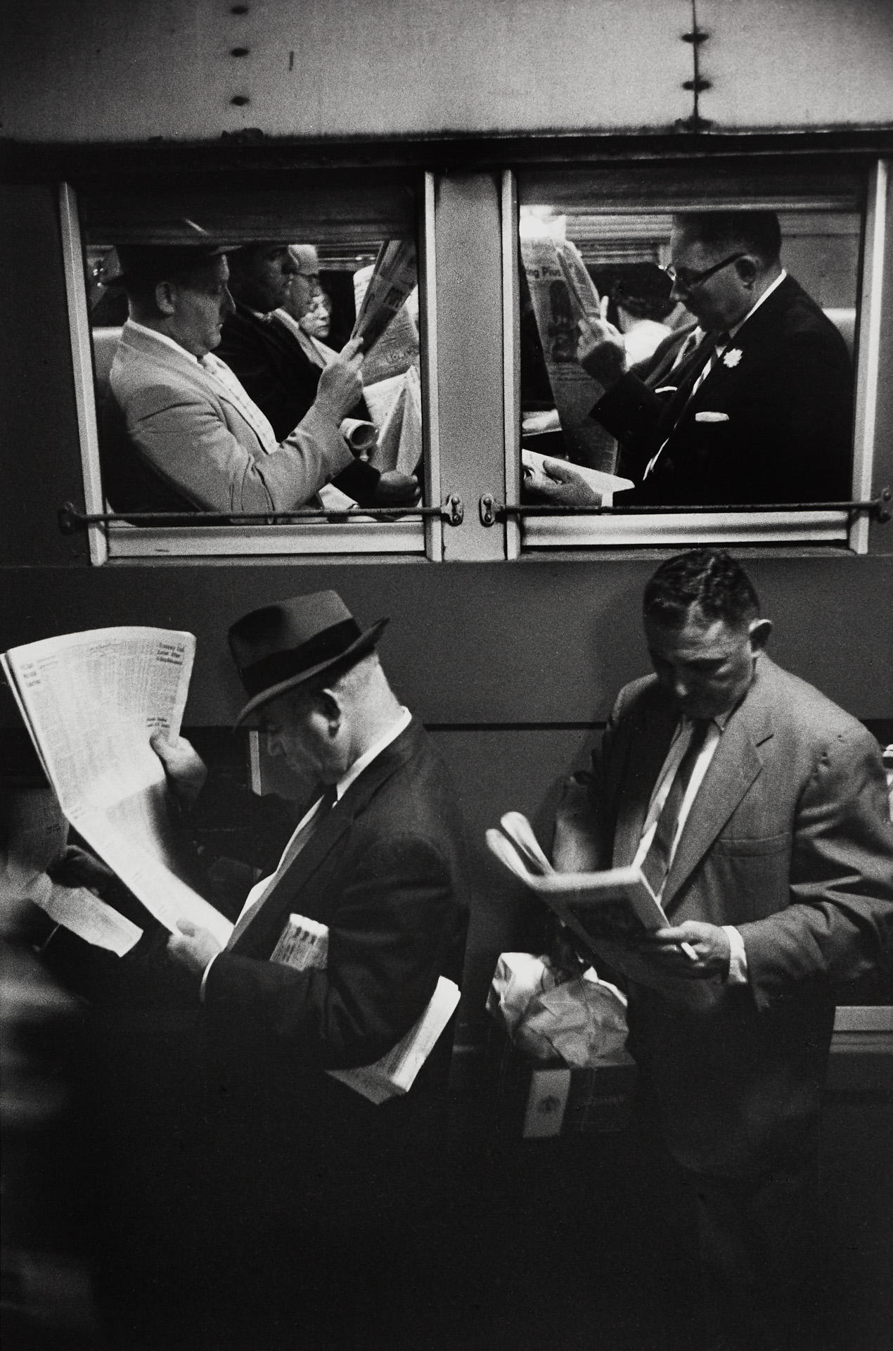 LOUIS STETTNER (1922–2016) Penn Station, New York 1958 * LOUIS STETTNER (1922–2016) Penn Station, New York 1958 *
