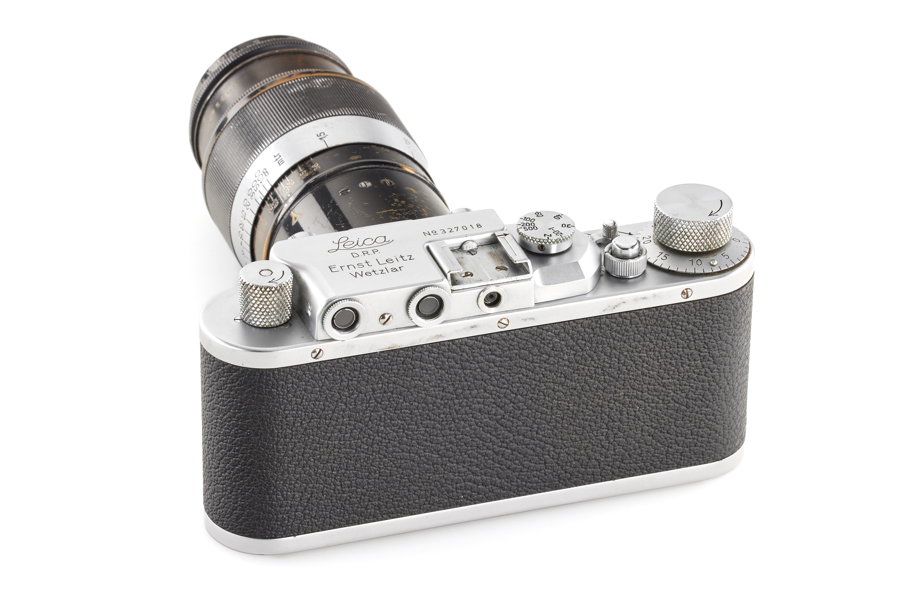 Leica II Mod. D chrome with Various Lenses