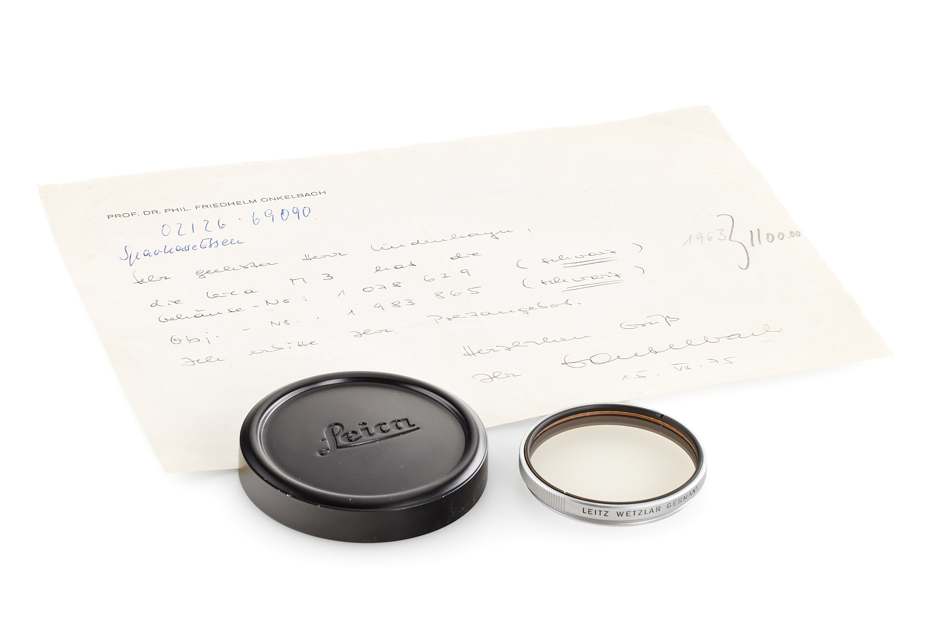 Leica M3 Black Paint Set *