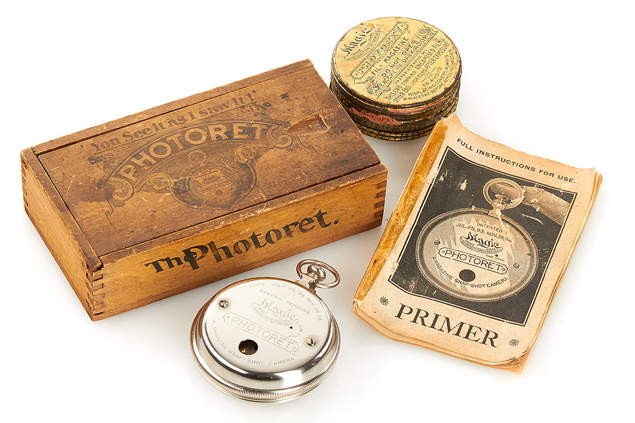 Magic Introduction Co. Photoret Watch Camera *