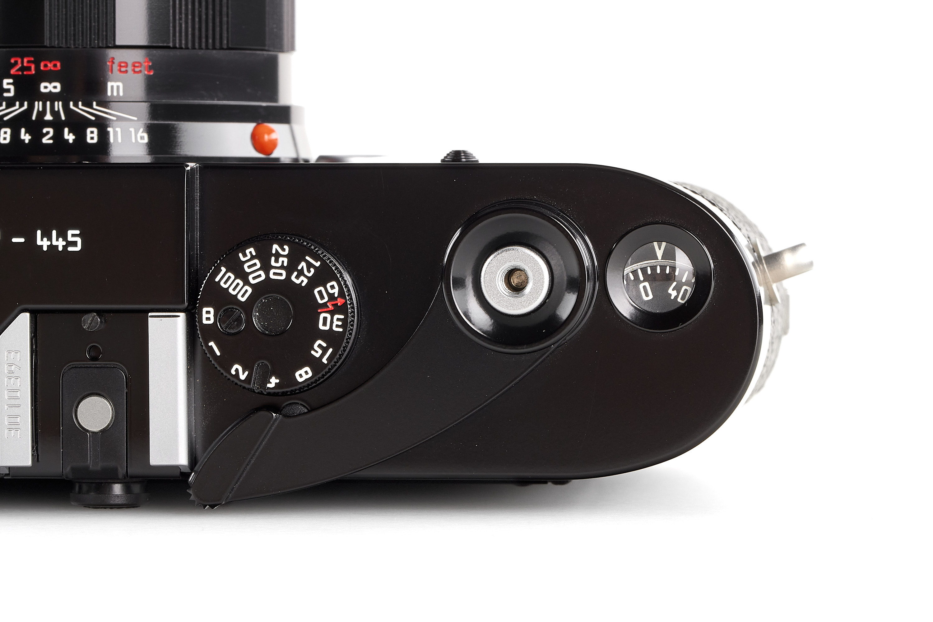 Leica MP Classic 10317 black paint outfit