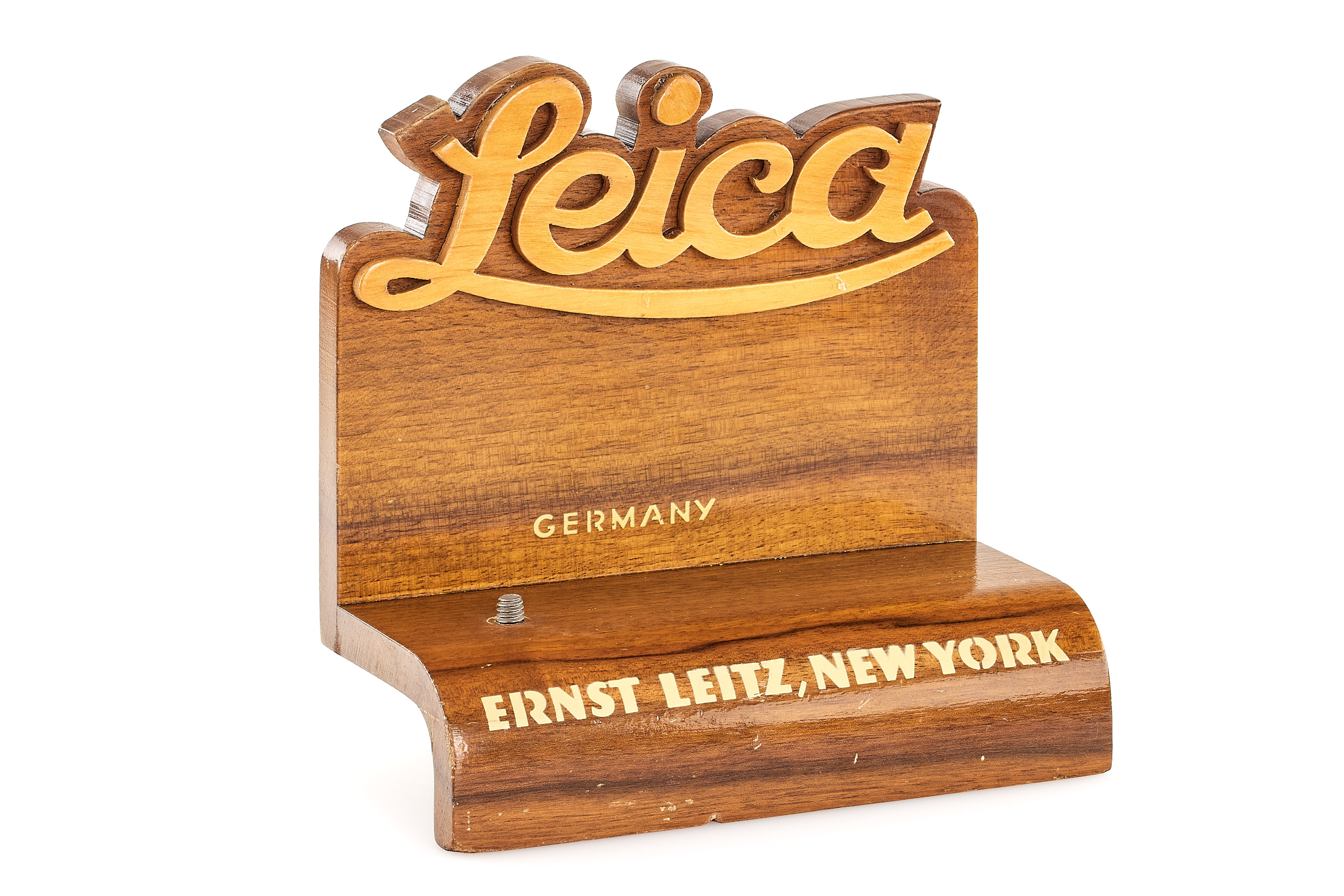 Ernst Leitz New York display stand *