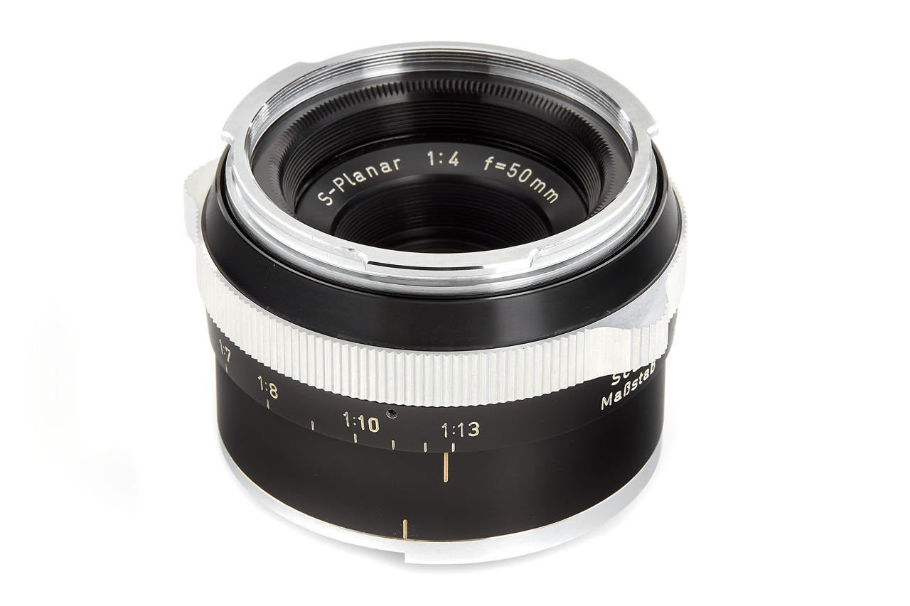 Carl Zeiss f. Contarex 4/50mm S-Planar chrome