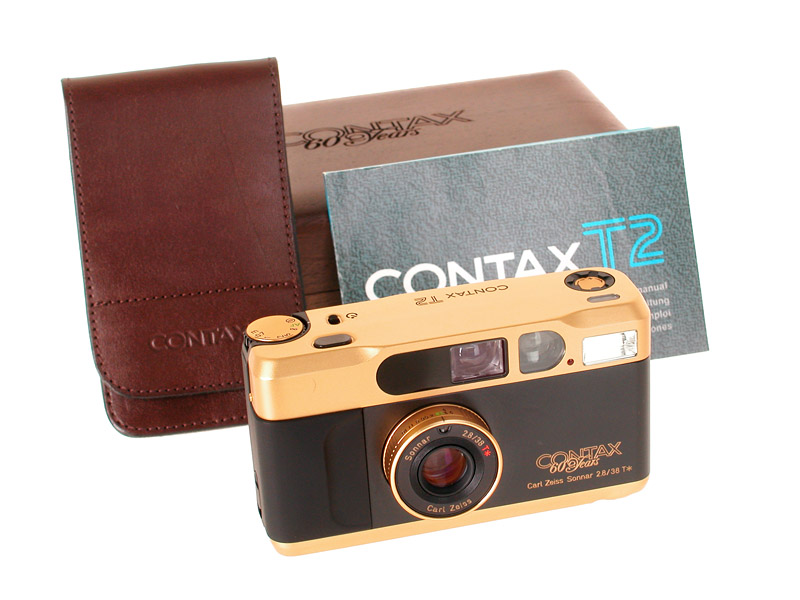 Contax  T2  60 Years Gold
