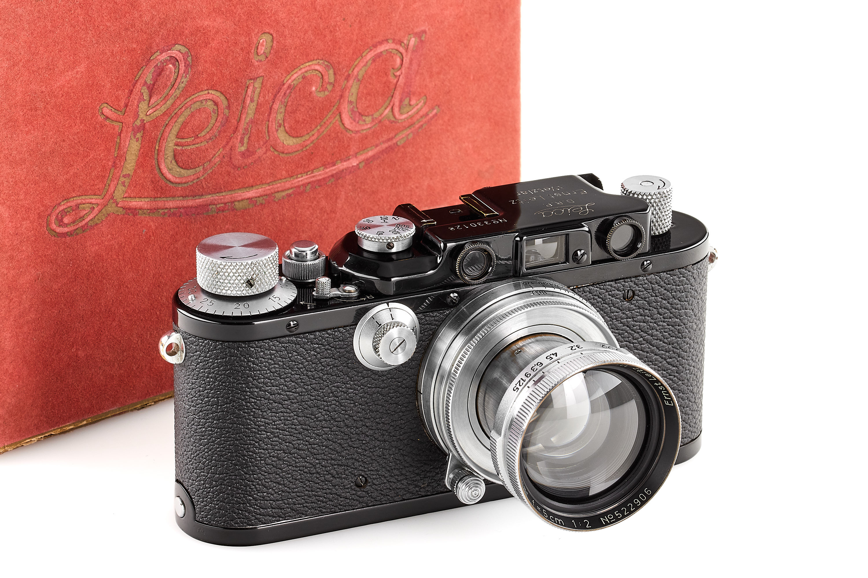 Leica III Mod. F black/chrome * Leica III Mod. F black/chrome *