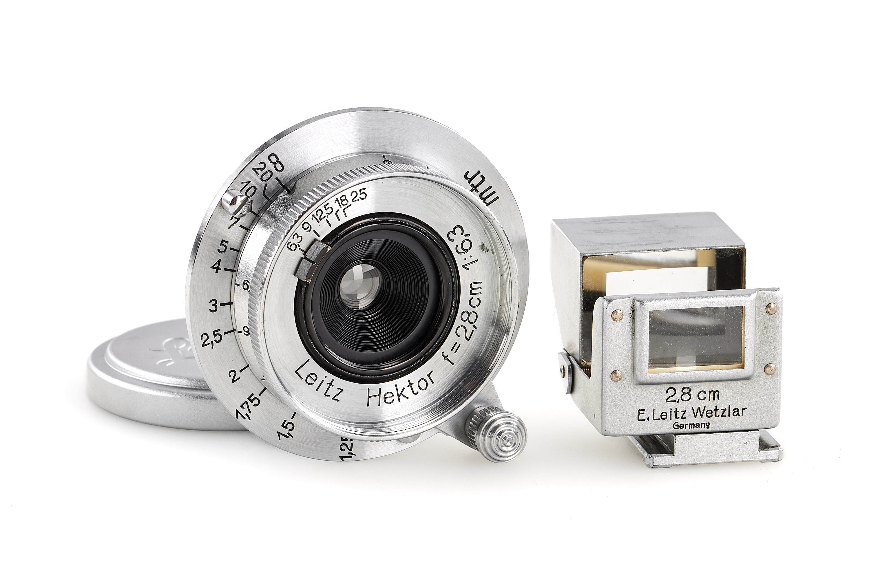 Hektor 6.3/2.8cm HOOPY chrome