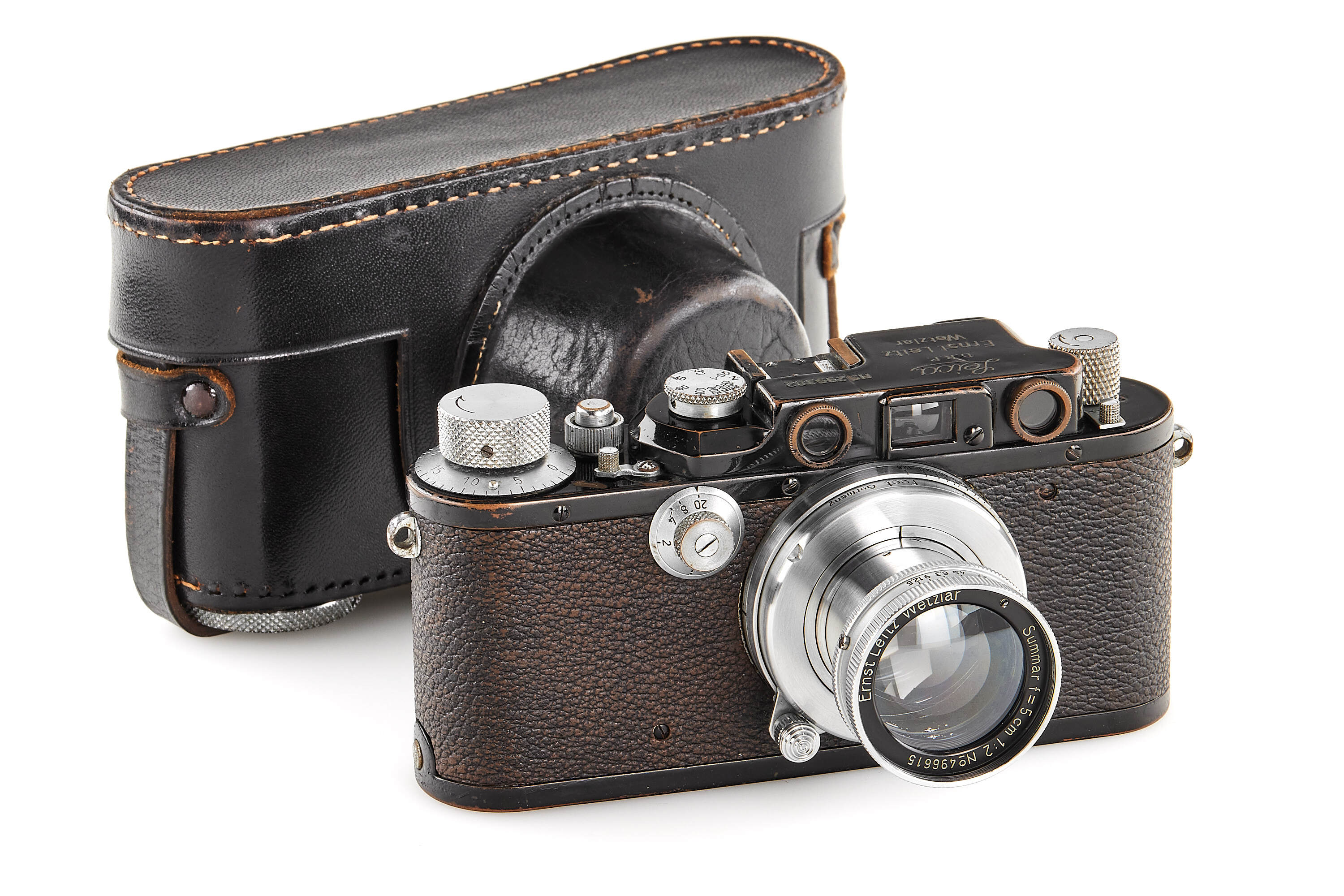 Leica IIIb Black Paint