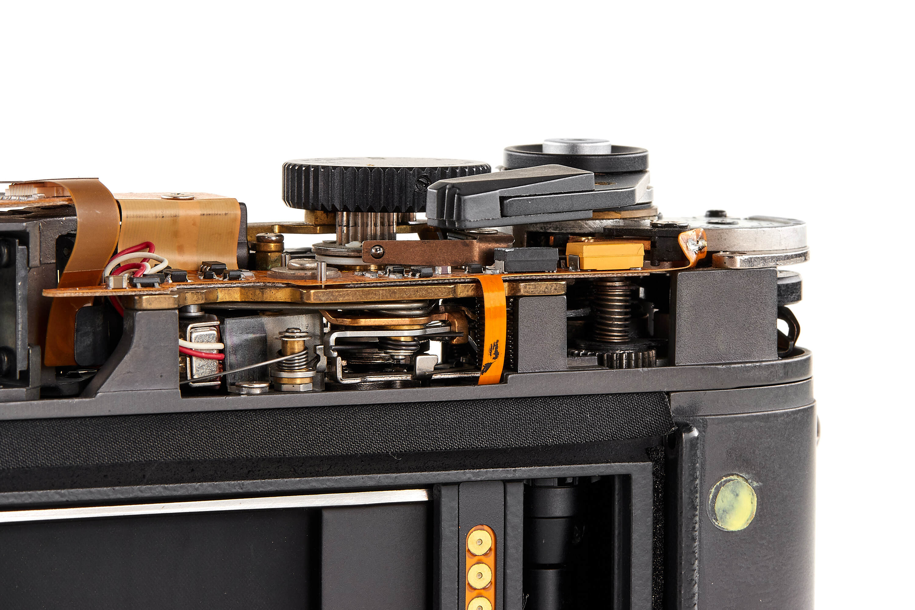 Leica M7 black cut-away model