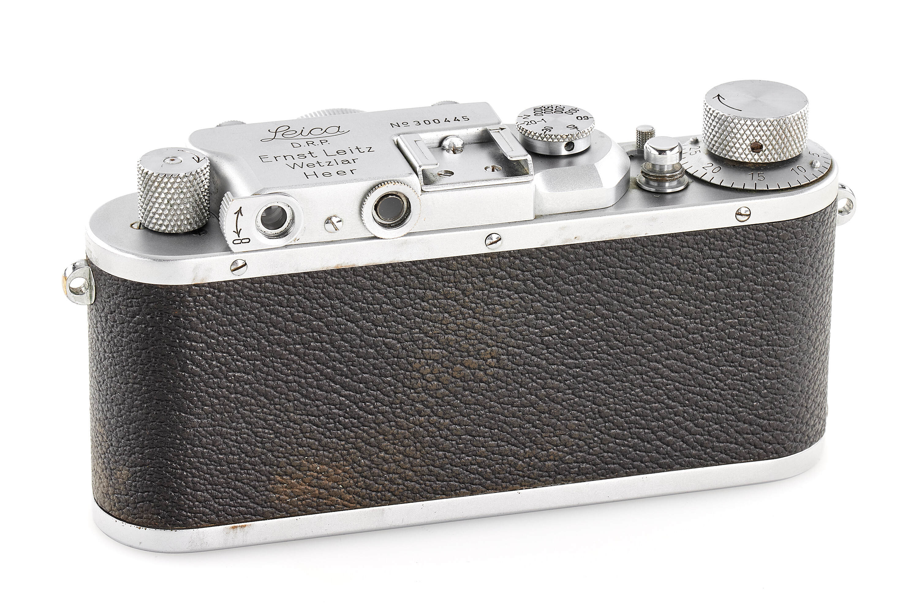 Leica IIIa chrome 'Heer'
