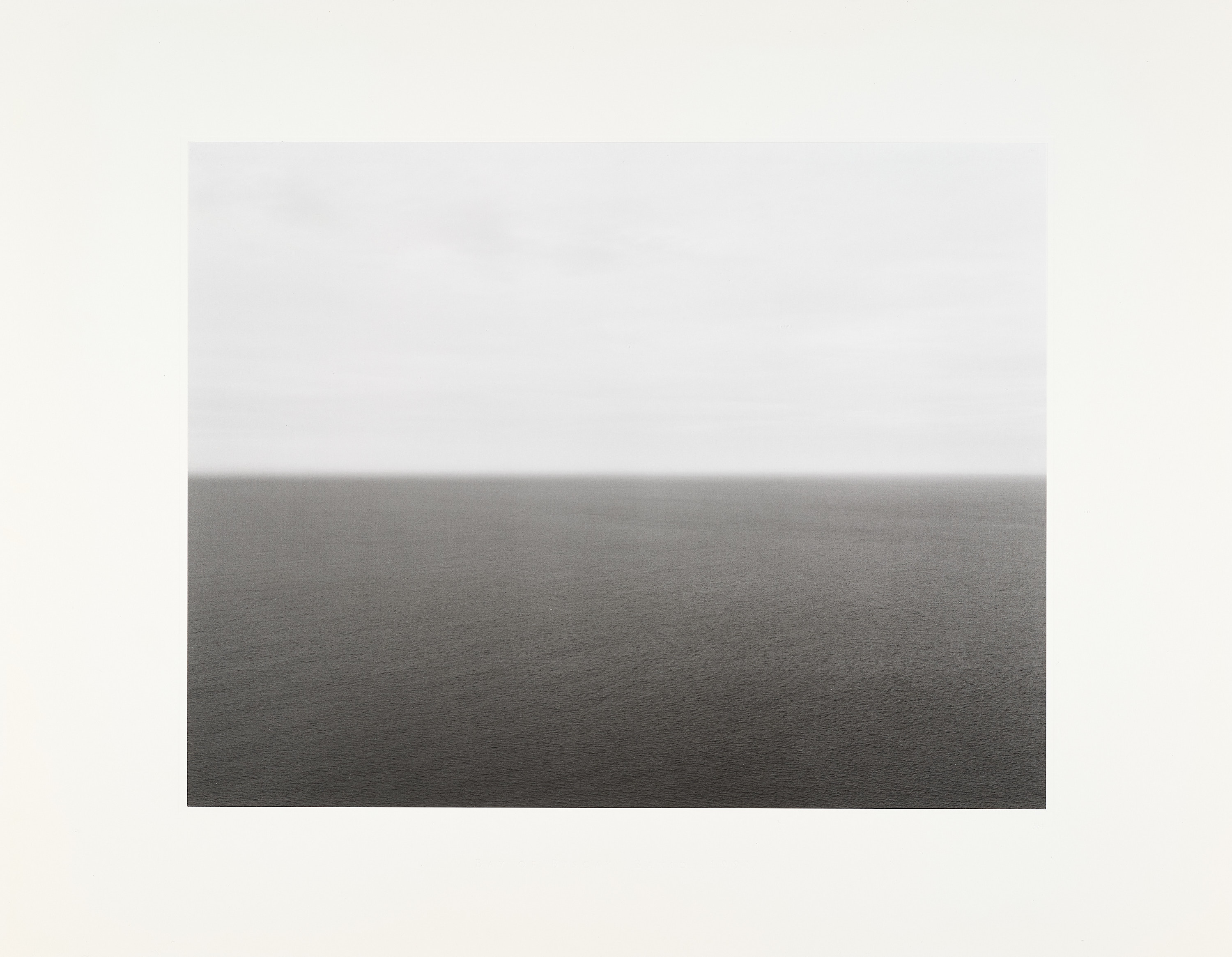HIROSHI SUGIMOTO (*1948) - Bay of Biscay, Bakio, 1991