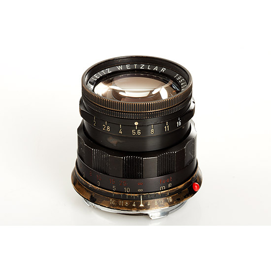 Summicron  2/50mm black paint