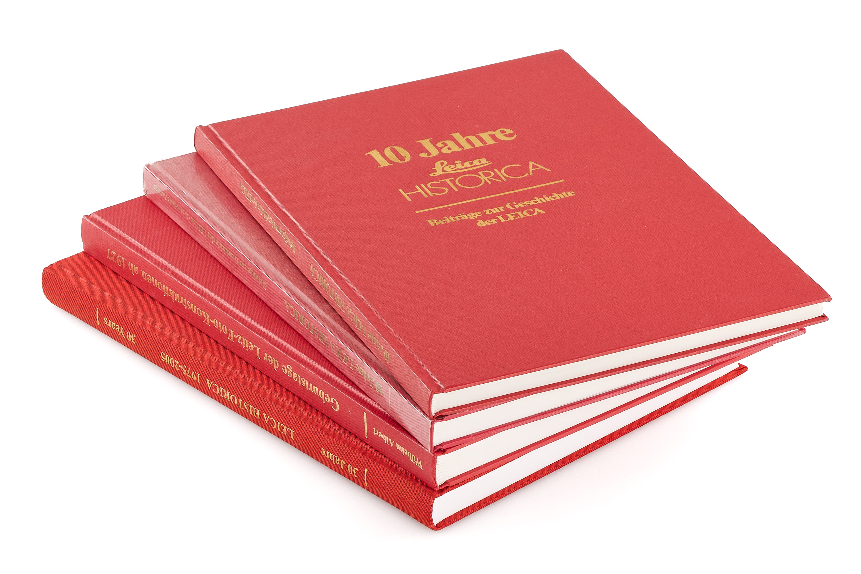 Leica Historica "Red Books" set