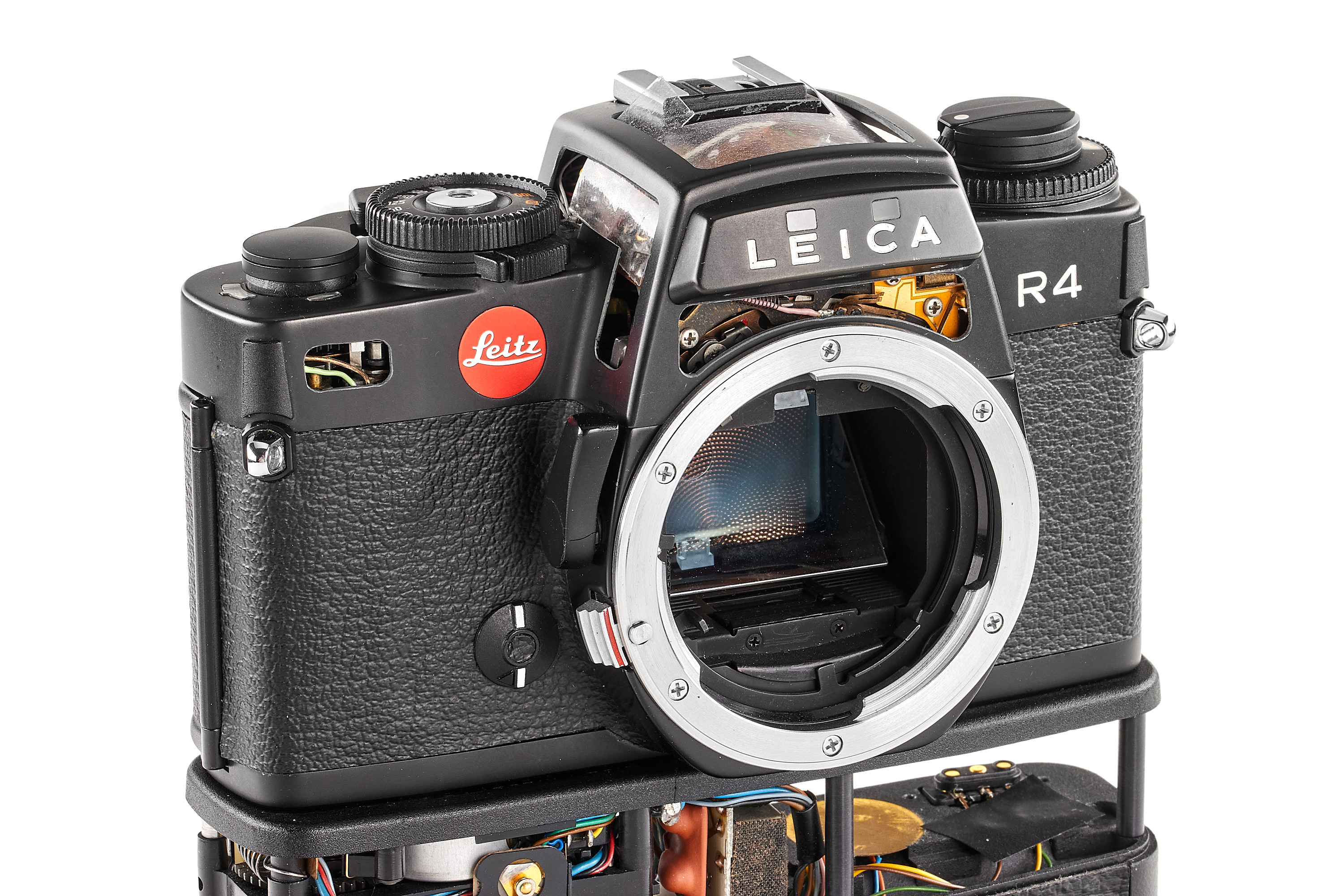 Leica R4 black cut-away model | A01616