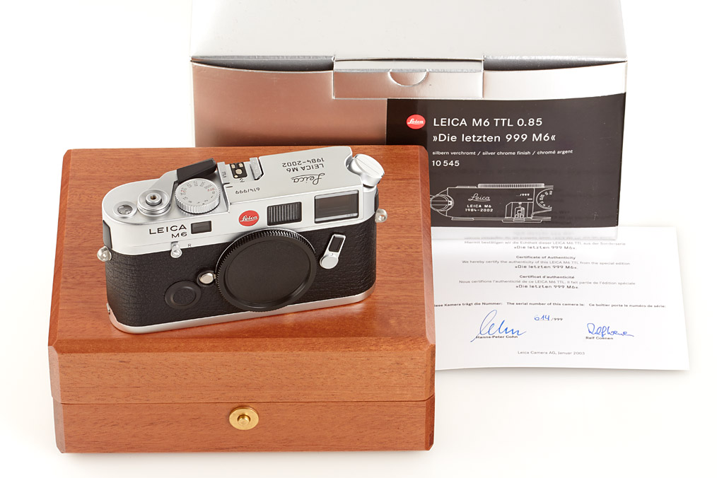 M6 TTL chrome 10545 'Die letzten 999 M6'