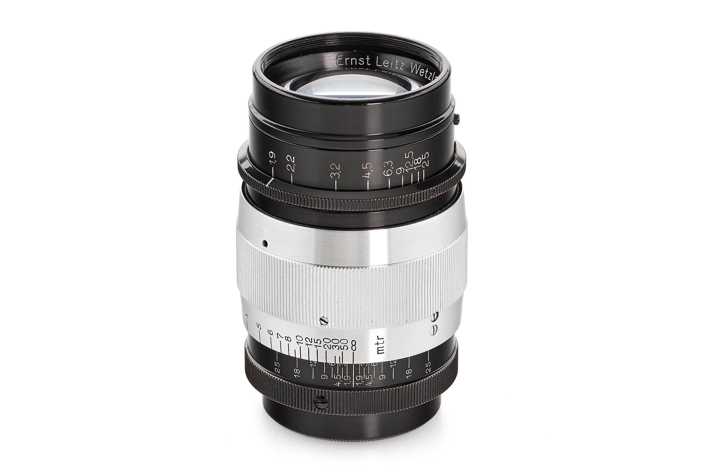 Hektor 1.9/7.3cm HEGRA black/chrome