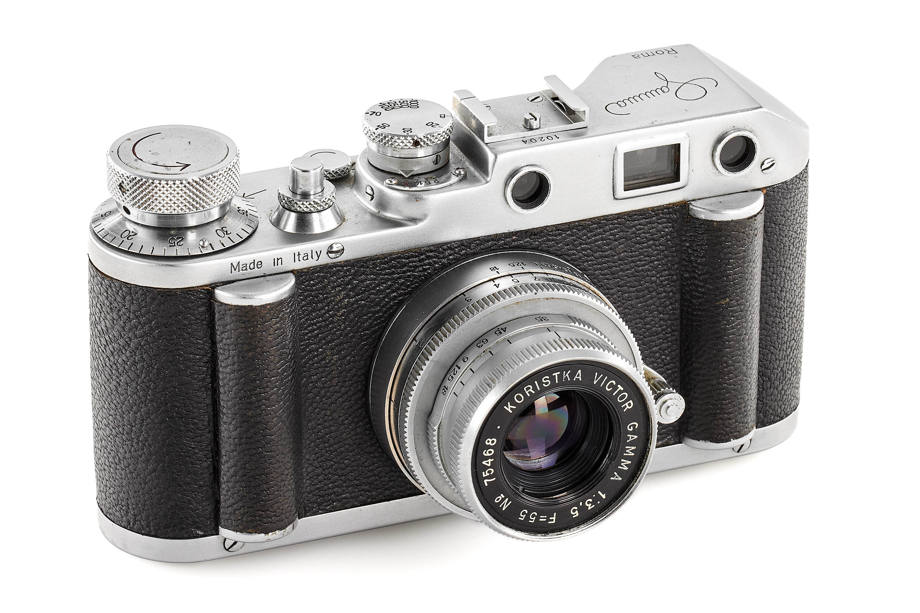 Gamma III with Koristka Gamma 3.5/55mm