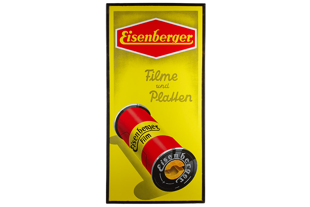 Eisenberger Enamel Sign
