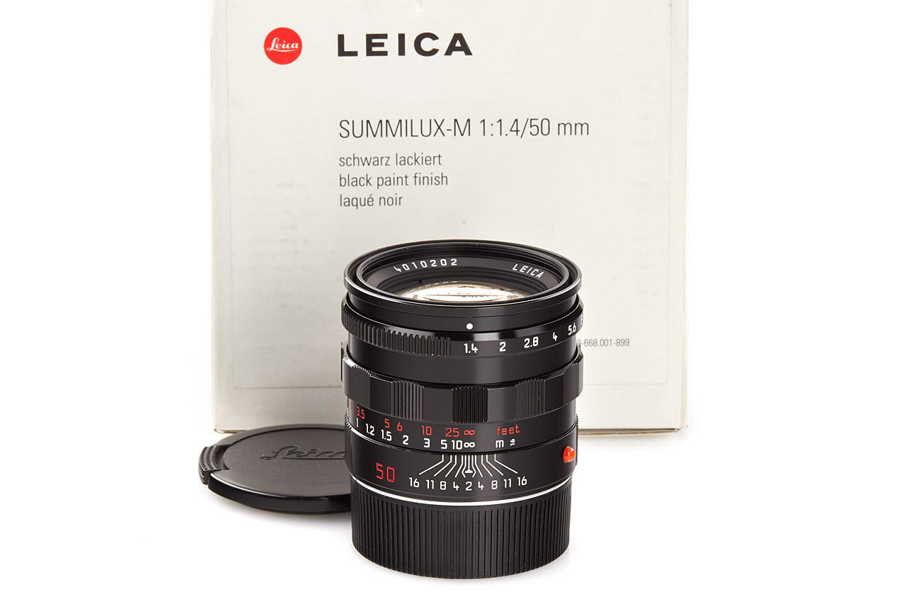 Summilux-M 1.4/50mm 11623 black paint *