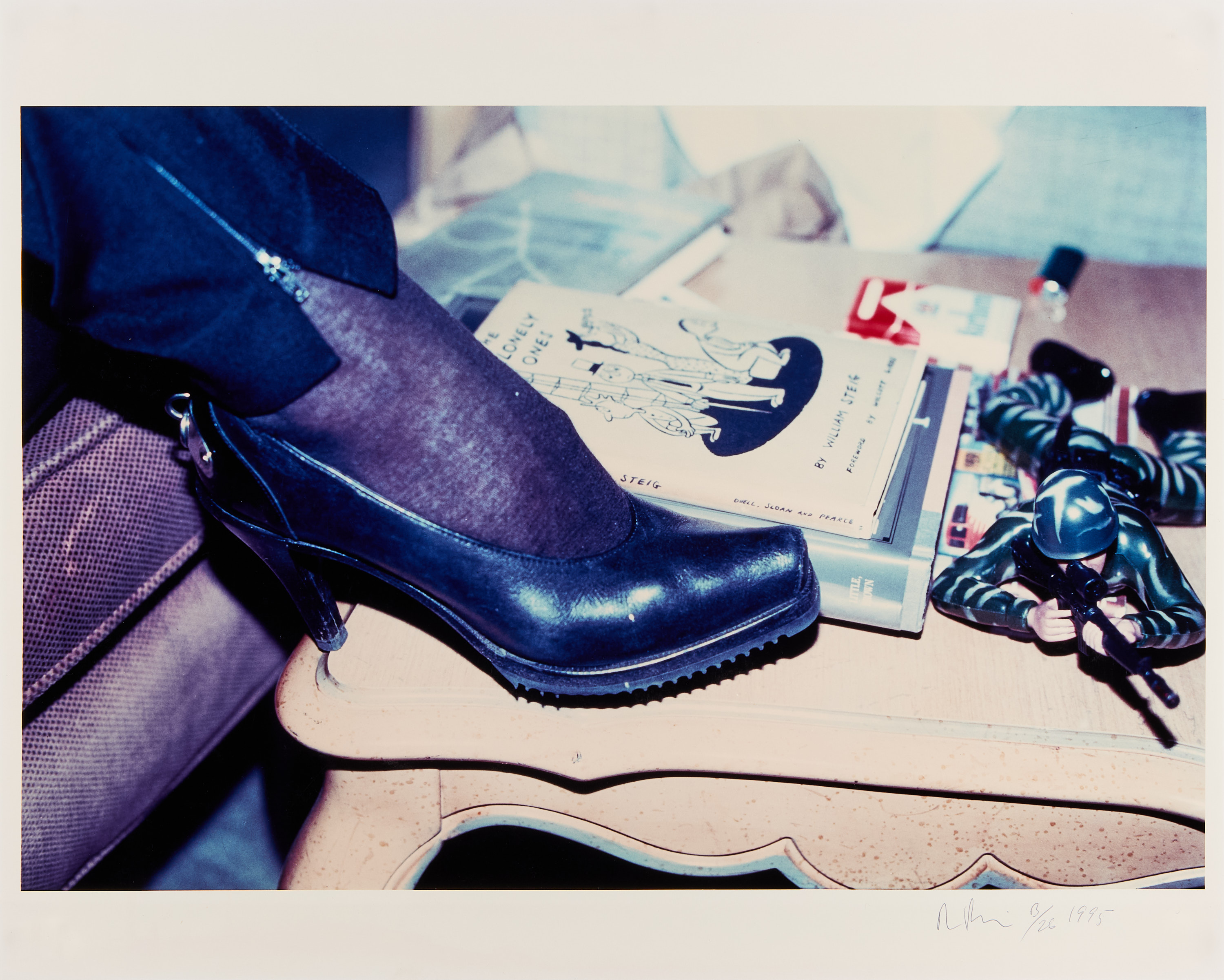 RICHARD PRINCE (* 1949) - Shaun Calley's Shoe, Chateau Marmont, Los Angeles 1990
