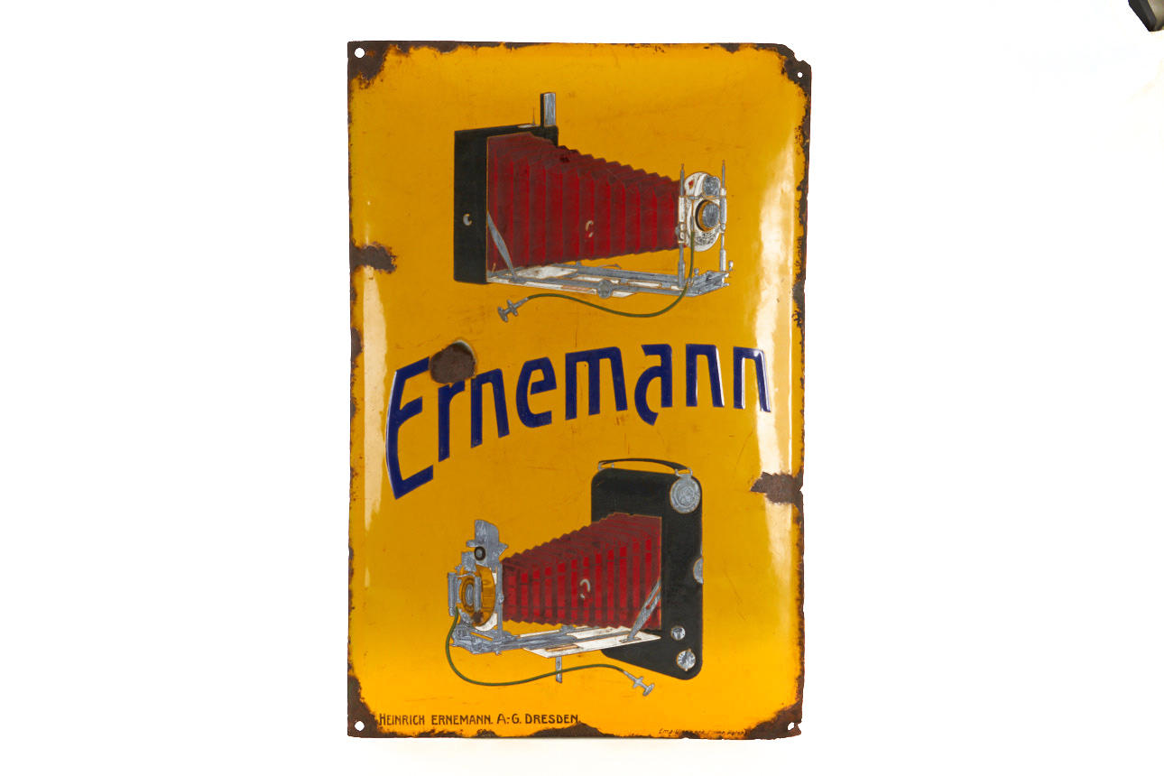 Ernemann Enamel Sign