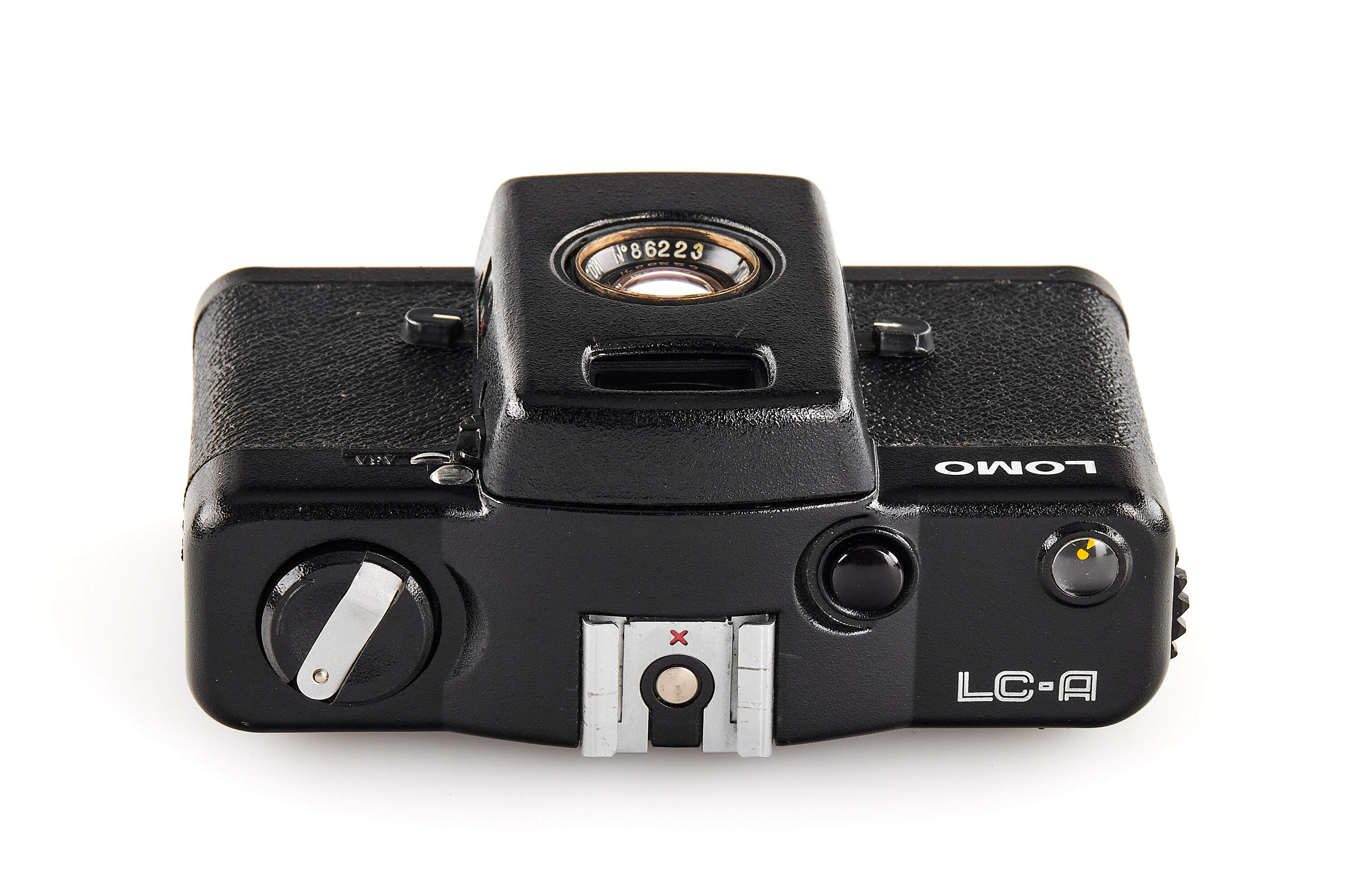 Lomo LC-A with GOI Minitar-7 2.8/35mm prototype