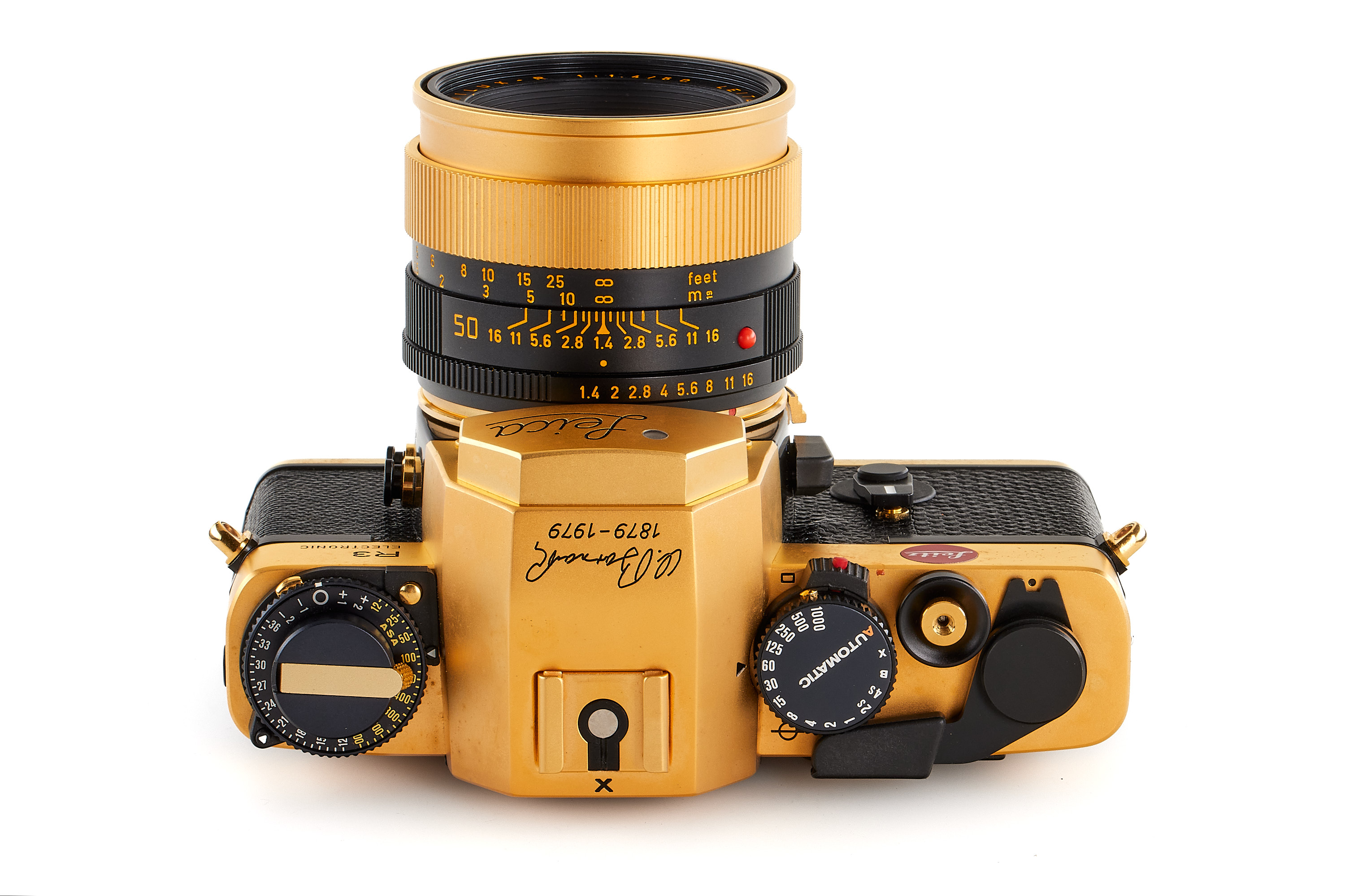 Leica R3 Gold 'Oskar Barnack' *