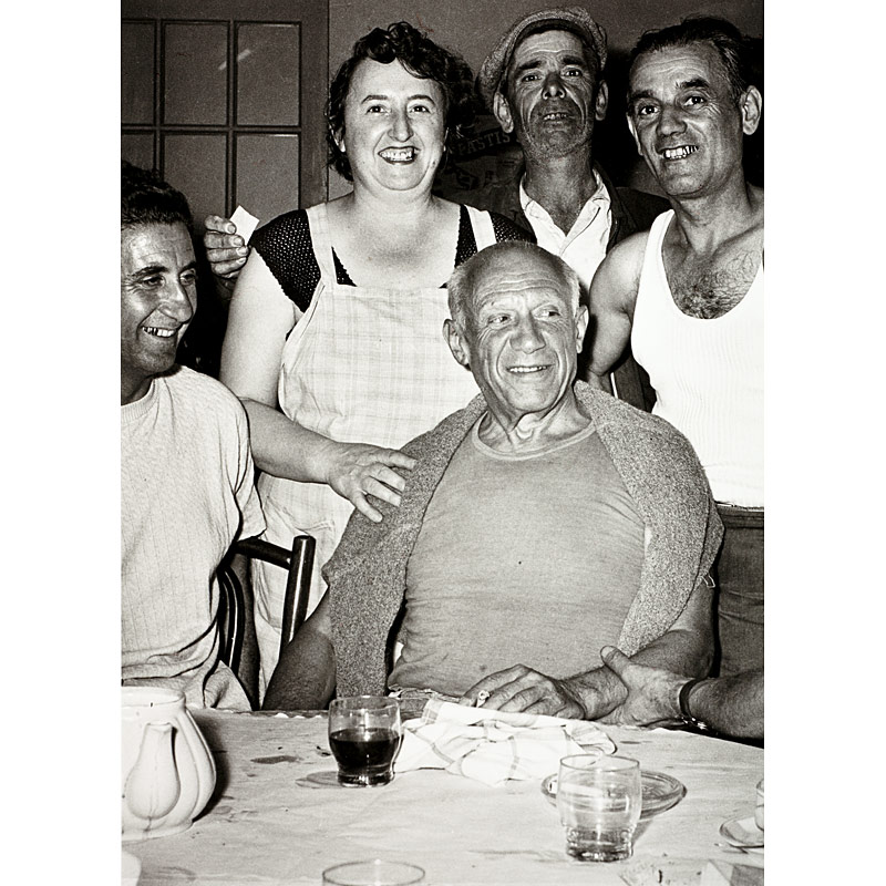 André Villers (* 1930), Pablo Picasso, Restaurant Charlet