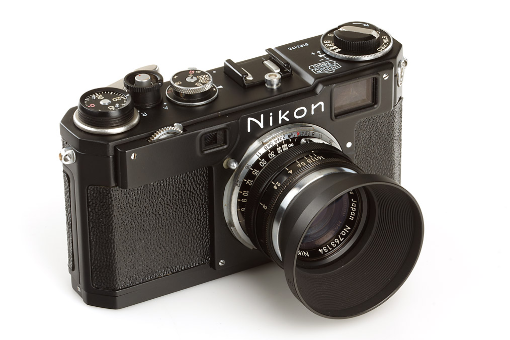 Nikon S2 Schwarz Lackiert